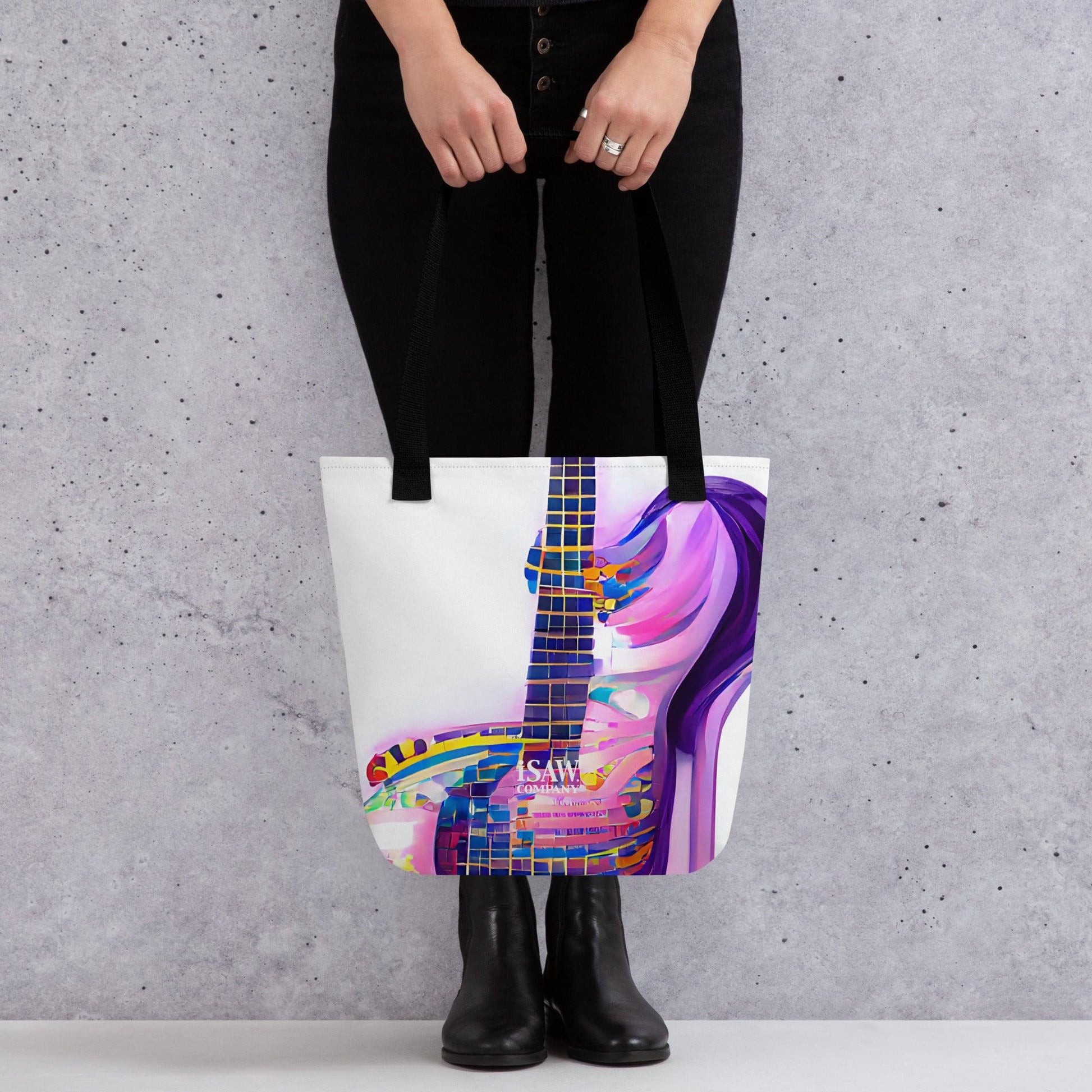 Hippie Guitar - Tote Bag - iSAW Company