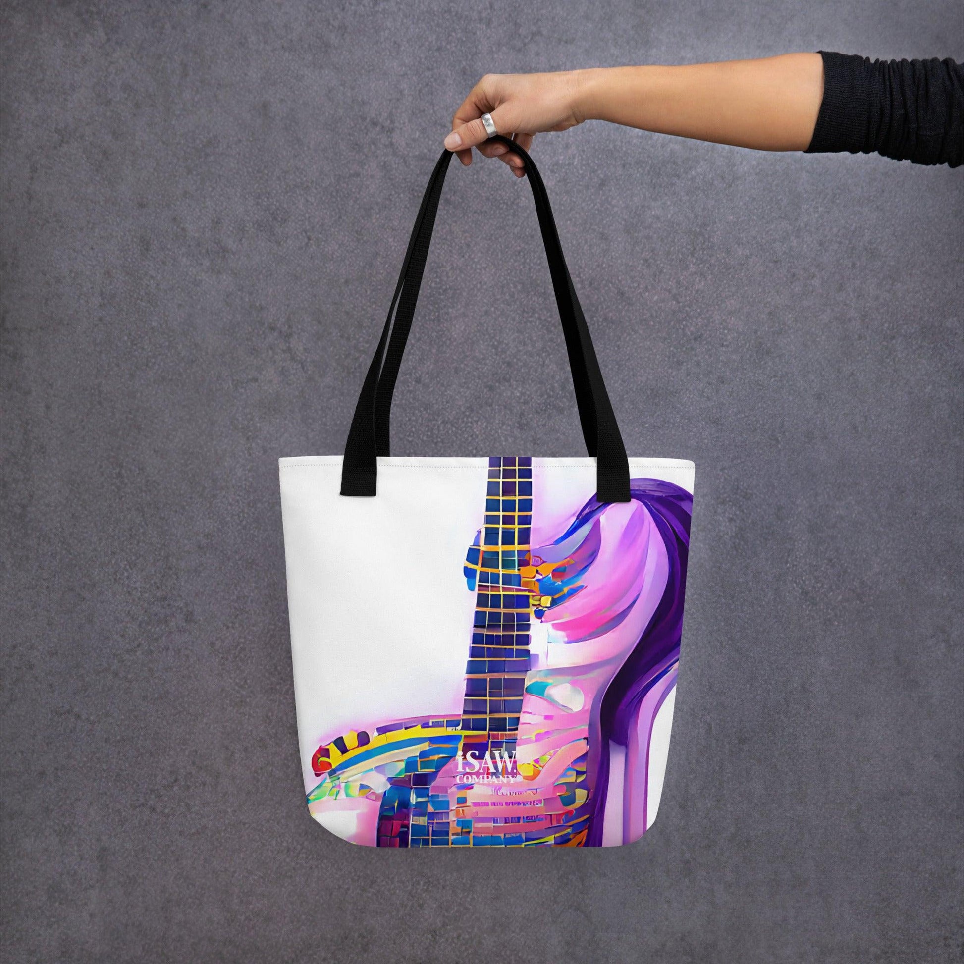 Hippie Guitar - Tote Bag - iSAW Company