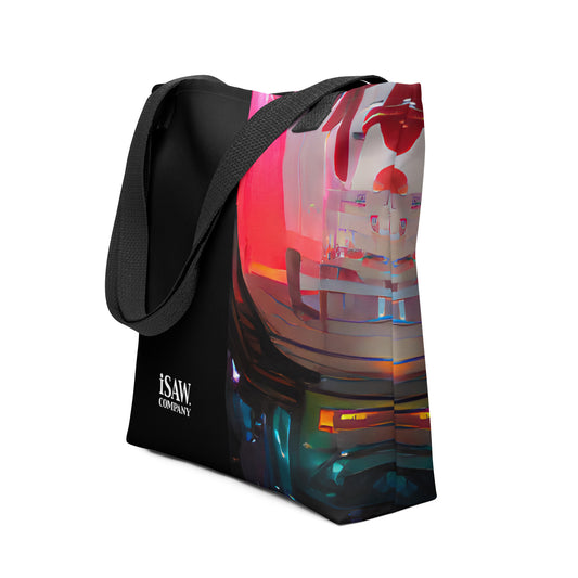 Half Black Half Báijiǔ - Tote Bag