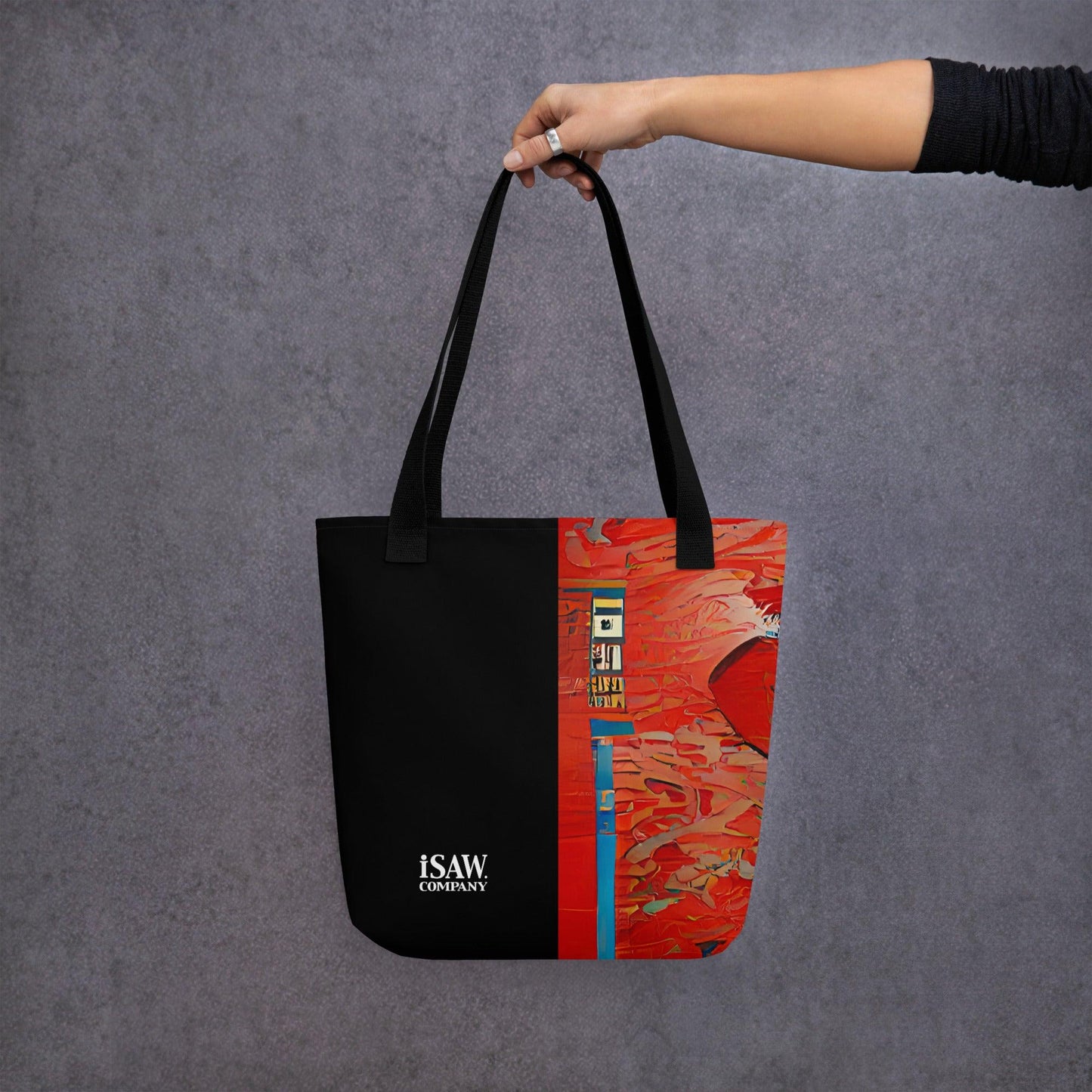 Half Black Half Hónghǎi - Tote Bag