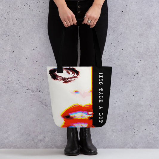 Miss Talk A Lot - Tote Bag - iSAW Company - iSAW Company