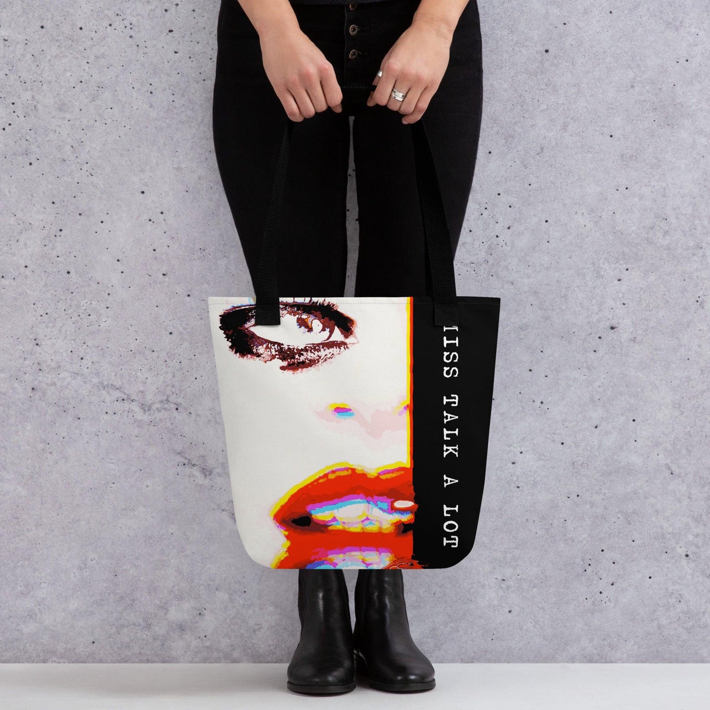 Miss Talk A Lot - Tote Bag