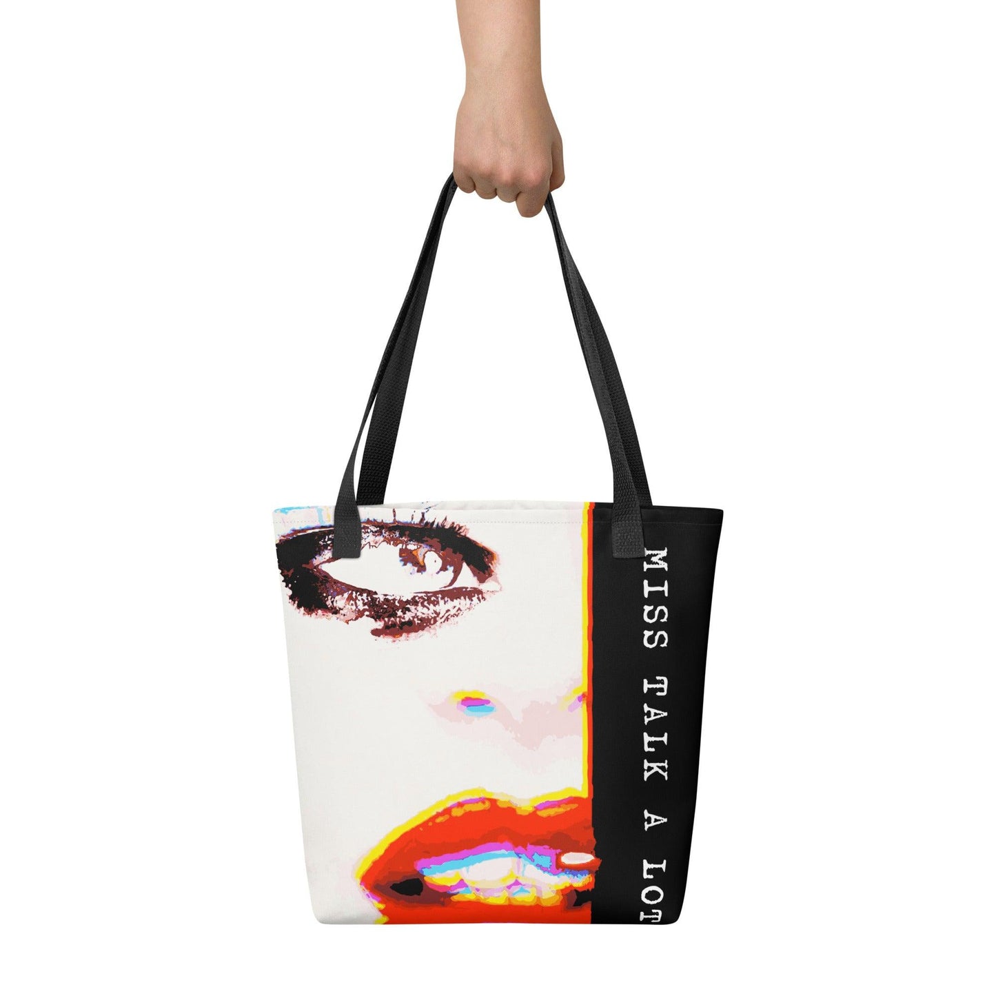 Miss Talk A Lot - Tote Bag