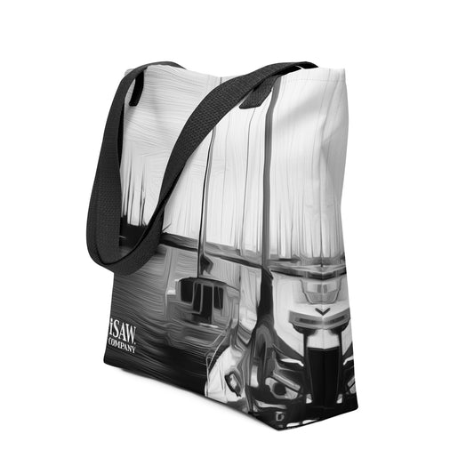 The Sleeping Yachts (at Night) - Tote Bag