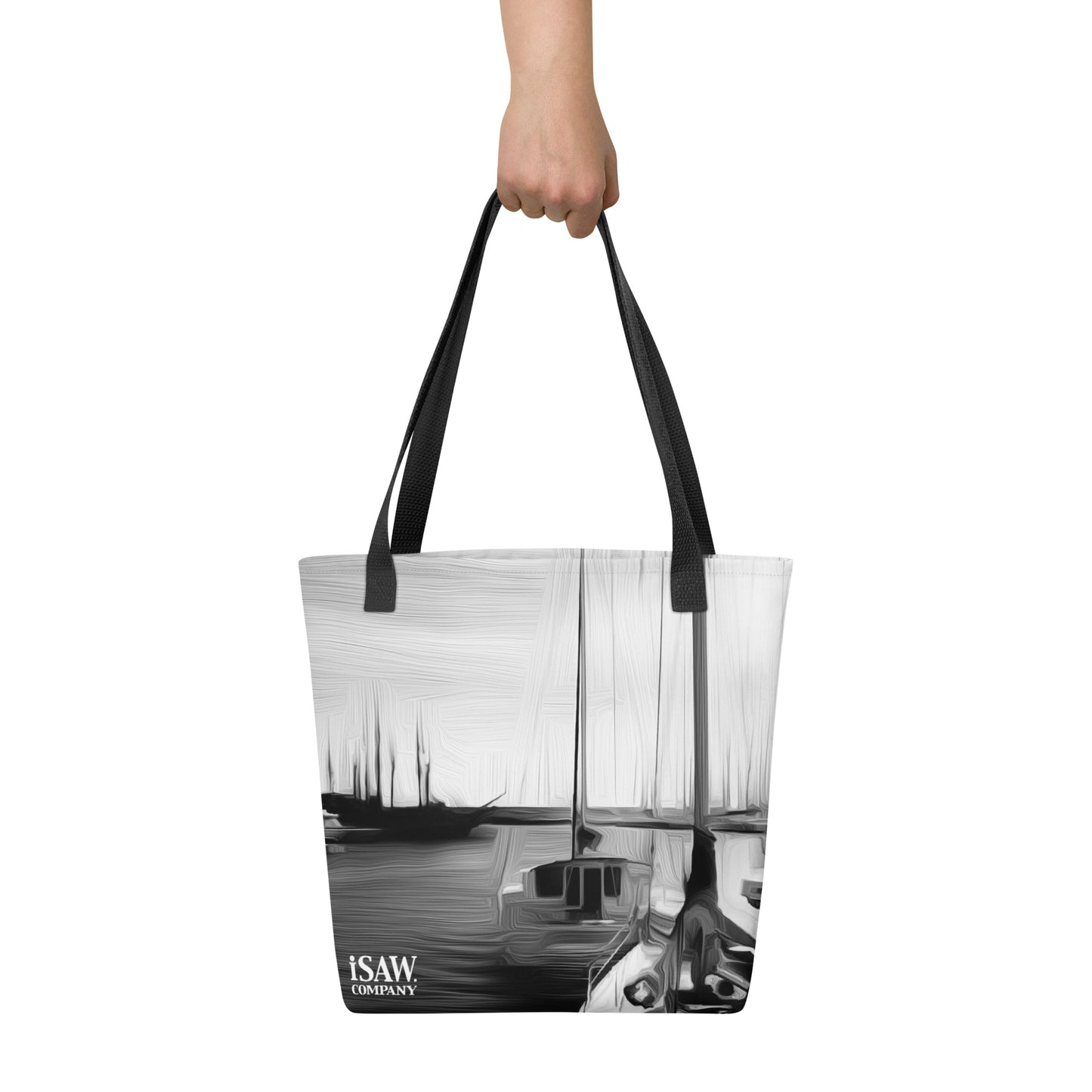 The Sleeping Yachts (at Night) - Tote Bag