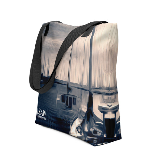 The Sleeping Yachts (at Sunrise) - Tote Bag