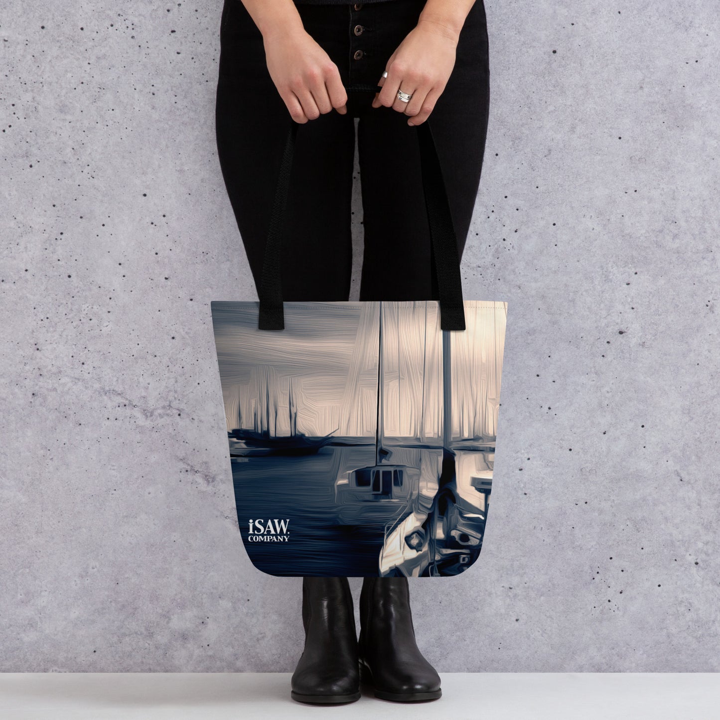 The Sleeping Yachts (at Sunrise) - Tote Bag