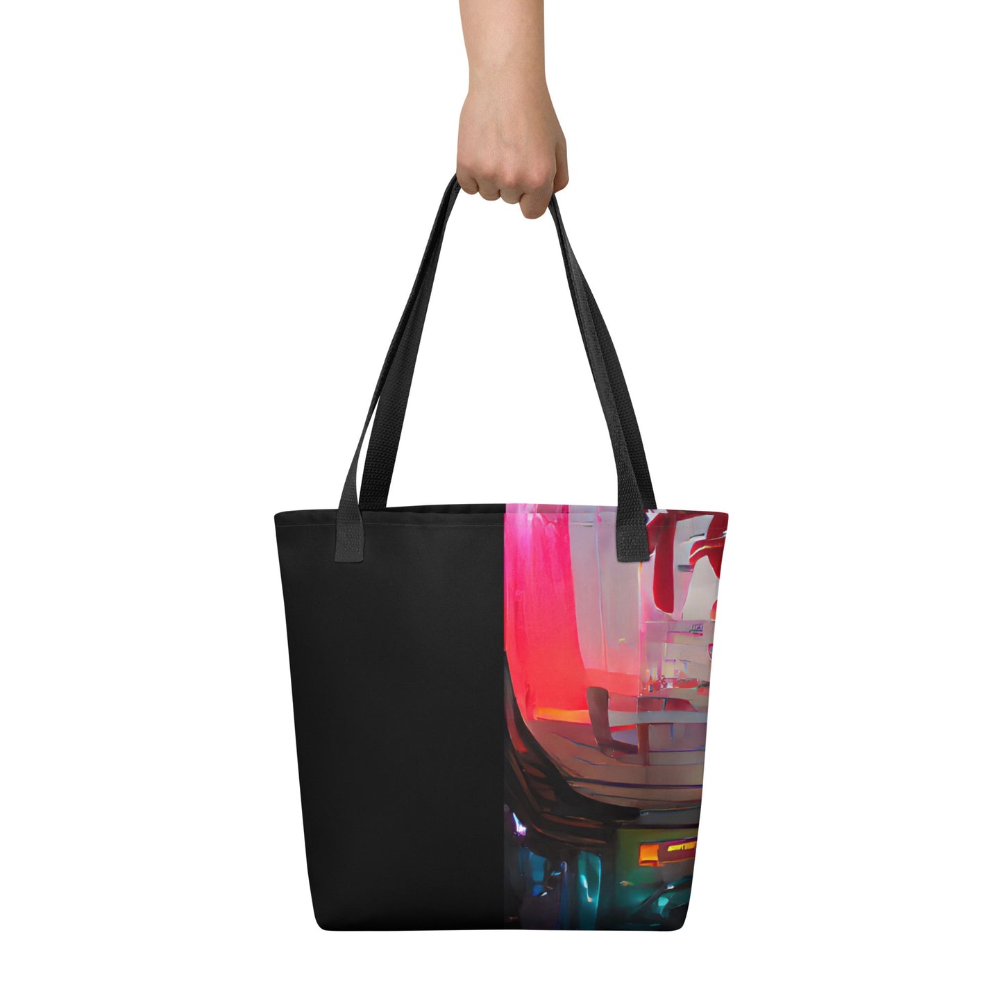 Half Black Half Báijiǔ - Tote Bag - iSAW Company