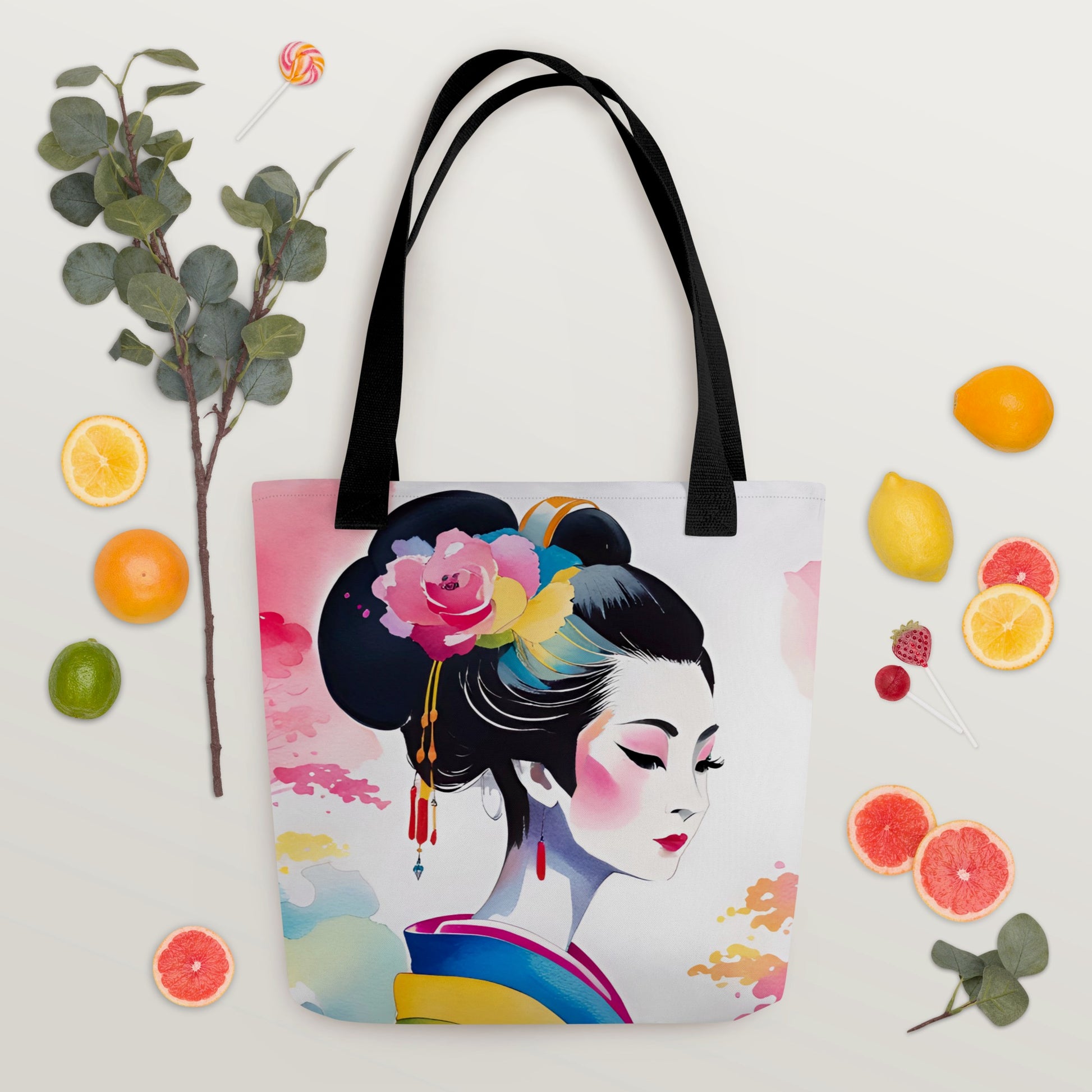 Geisha Girl - Tote Bag - iSAW Company - iSAW Company