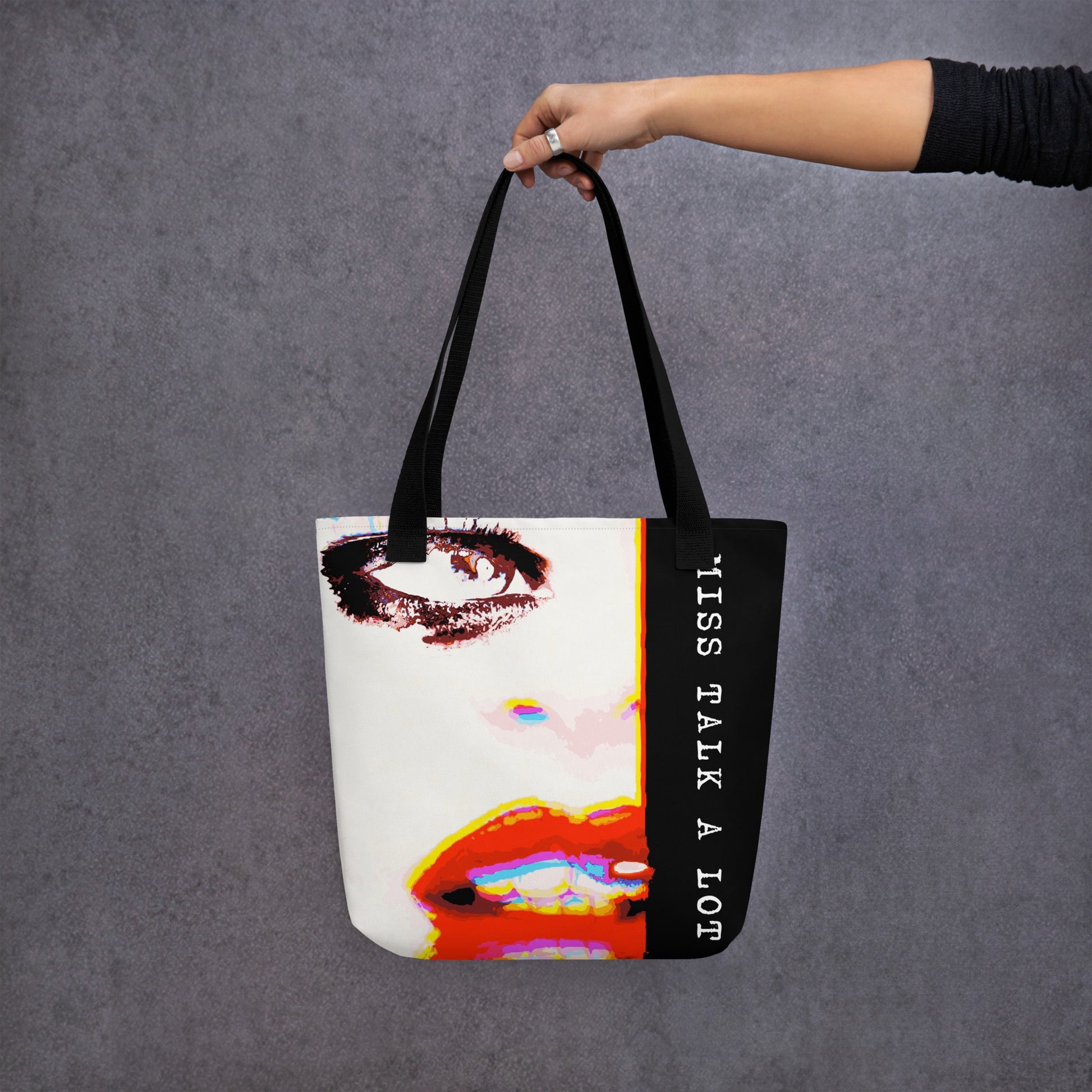 Miss Talk A Lot - Tote Bag - iSAW Company - iSAW Company