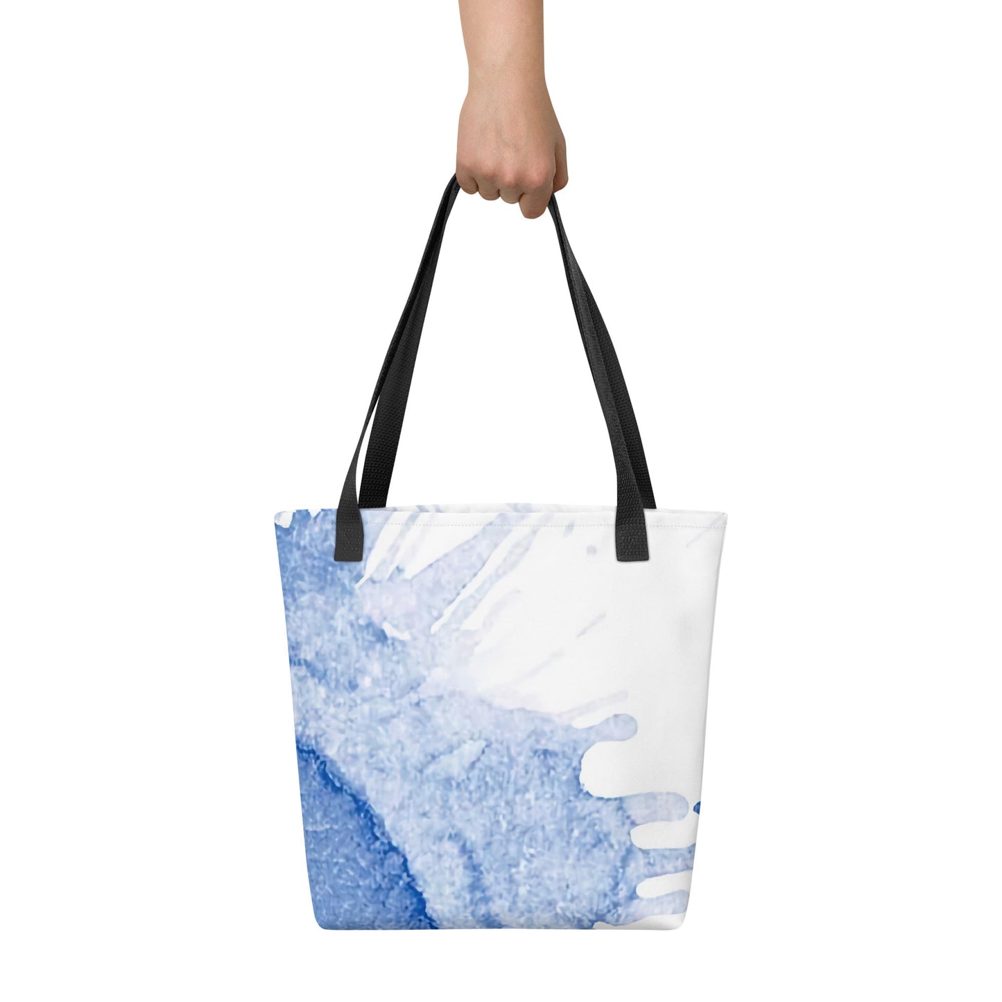 Watercolour Blue Splash - Tote Bag - iSAW Company