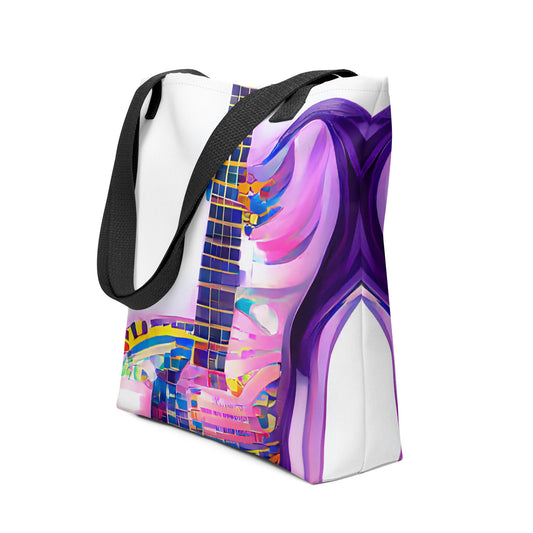 Hippie Guitar - Tote Bag - iSAW Company - iSAW Company