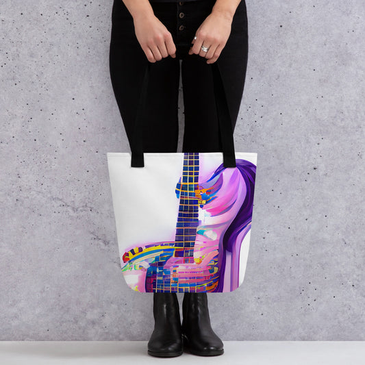 Hippie Guitar - Tote Bag - iSAW Company - iSAW Company