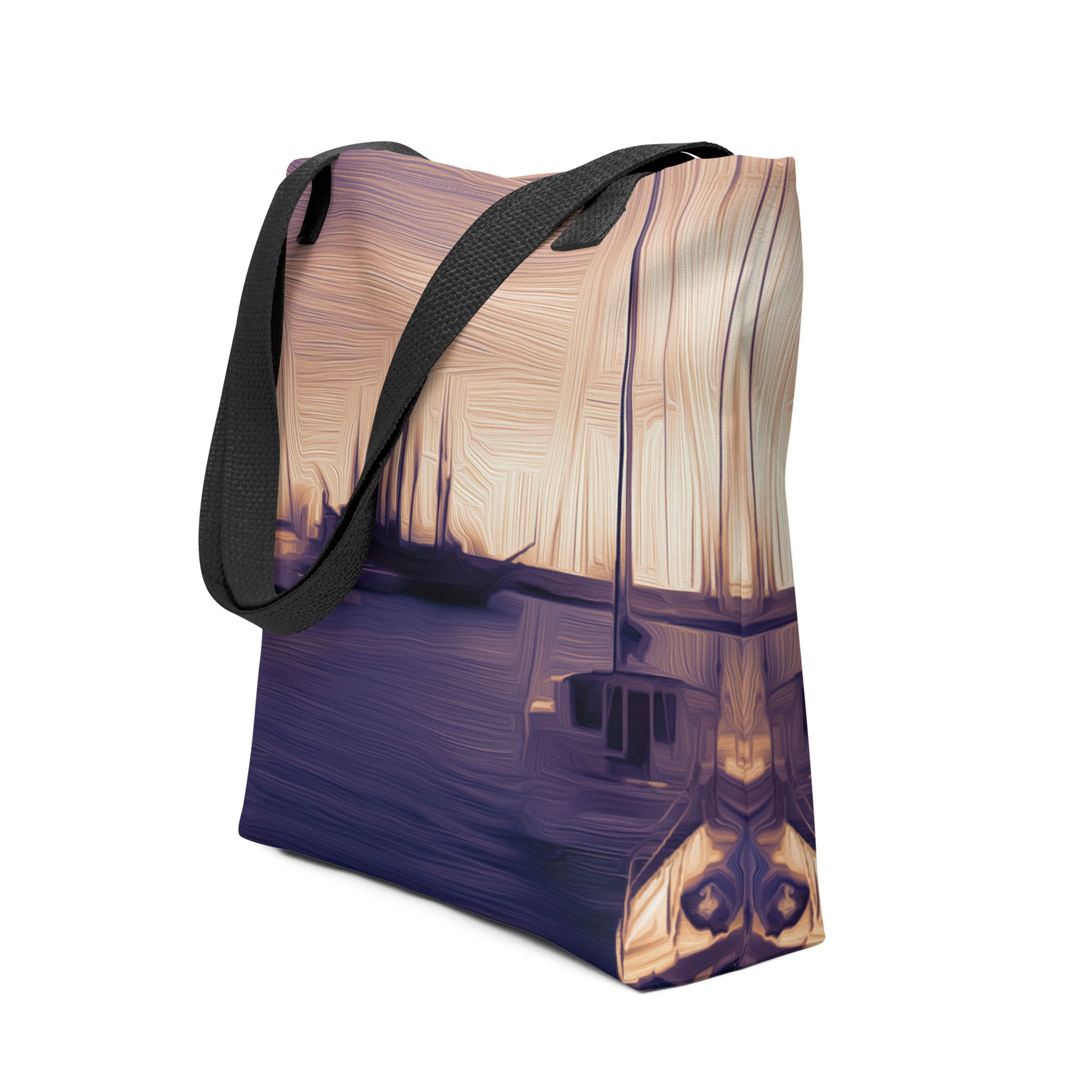 The Sleeping Yachts (at Sunset) - Tote Bag - iSAW Company
