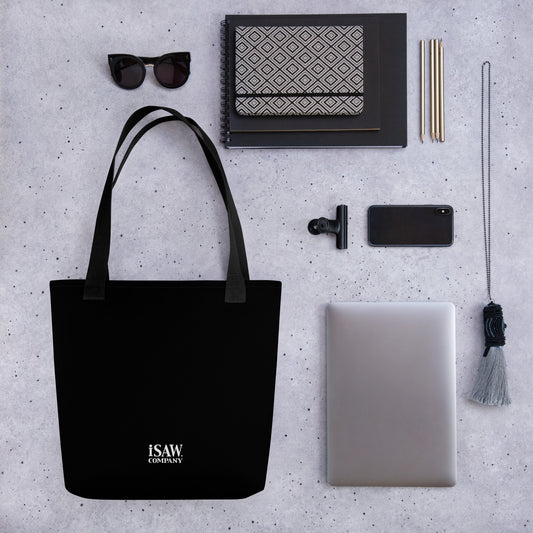iSAW Black Tote Bag - iSAW Company