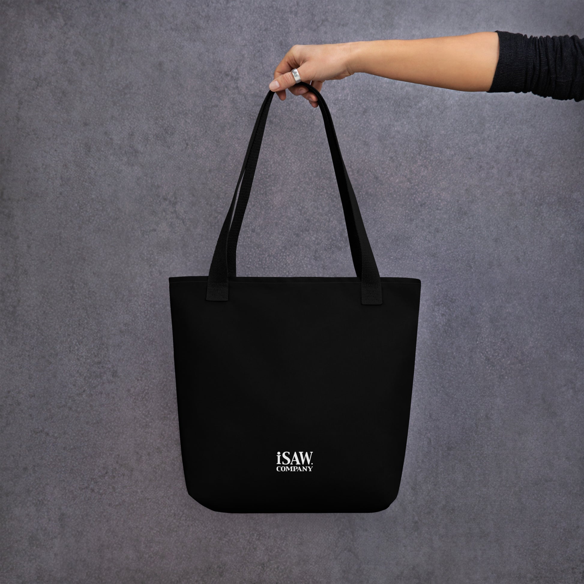 iSAW Black Tote Bag - iSAW Company