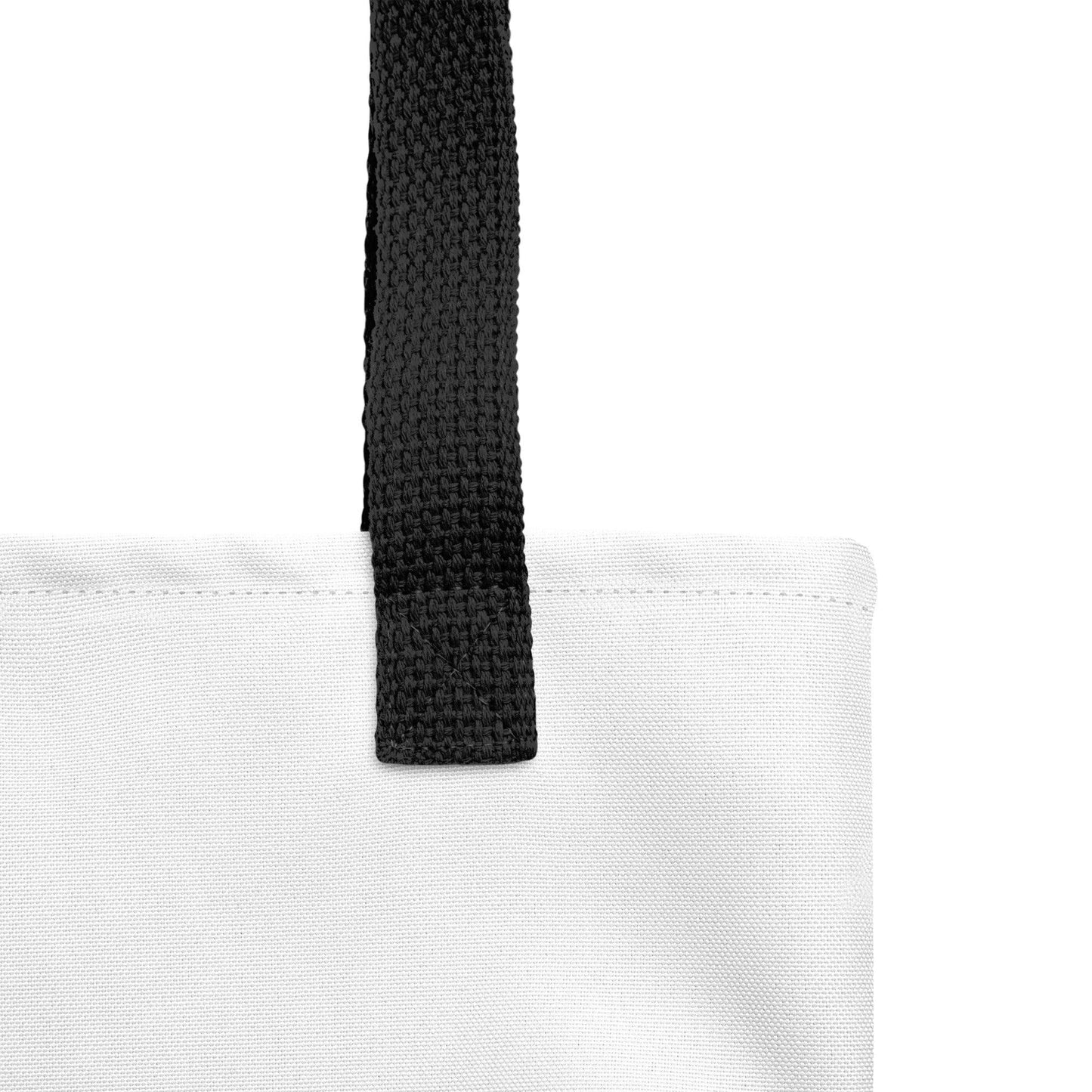 Half Black Half White - Tote Bag