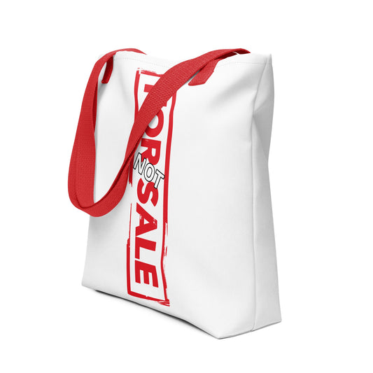 Not For Sale Small Red Stamp - Tote Bag - iSAW Company