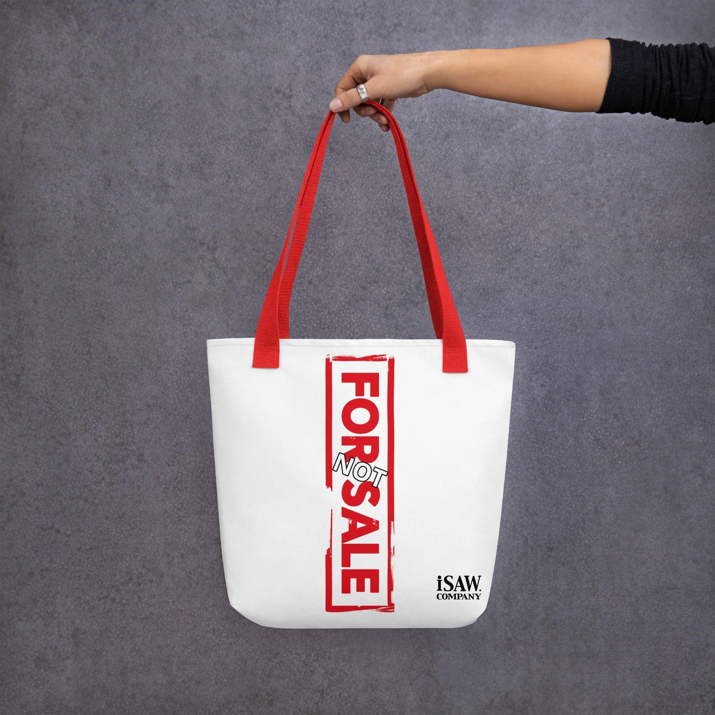 Not For Sale Small Red Stamp - Tote Bag