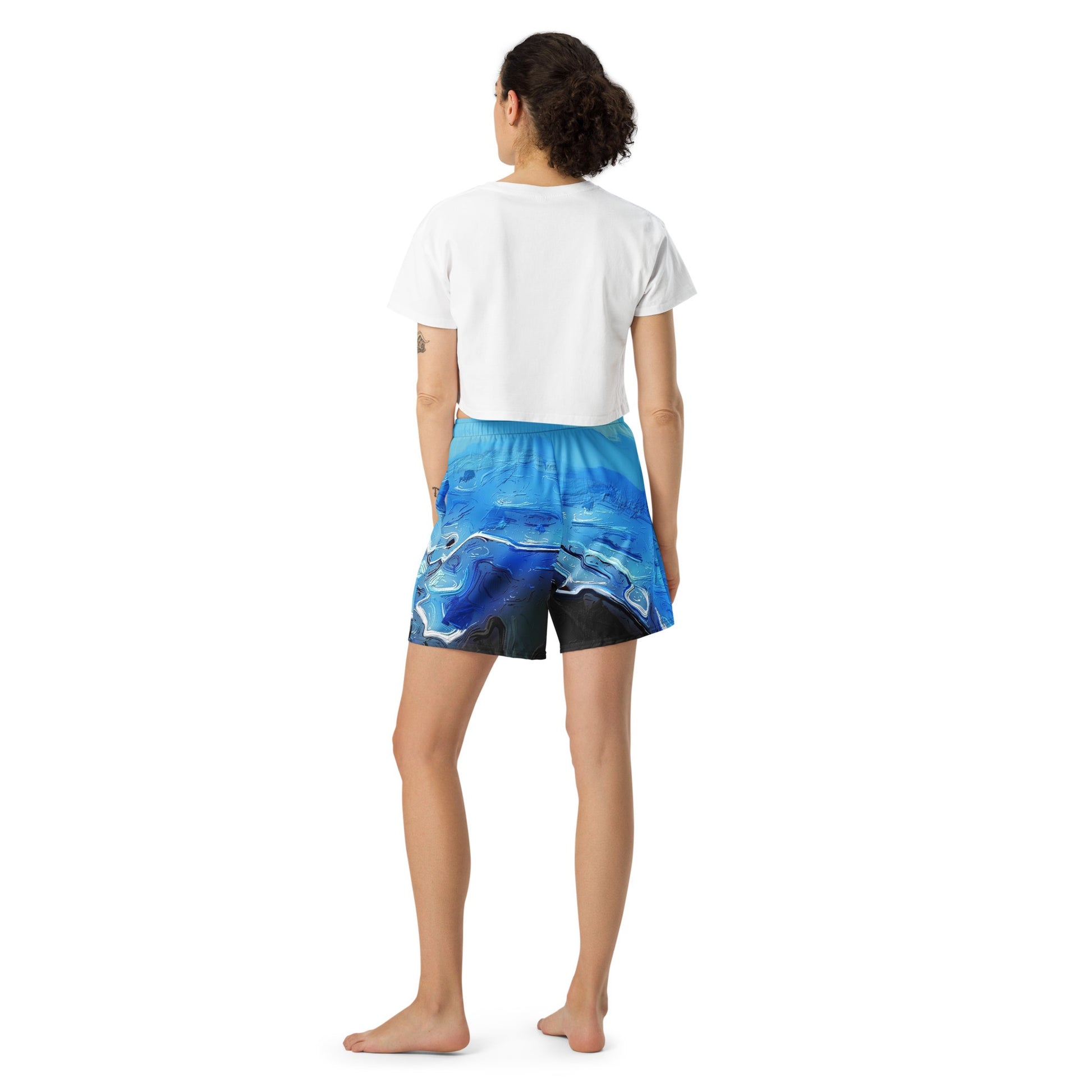 A Drop In The Ocean - Unisex Athletic Shorts - iSAW Company