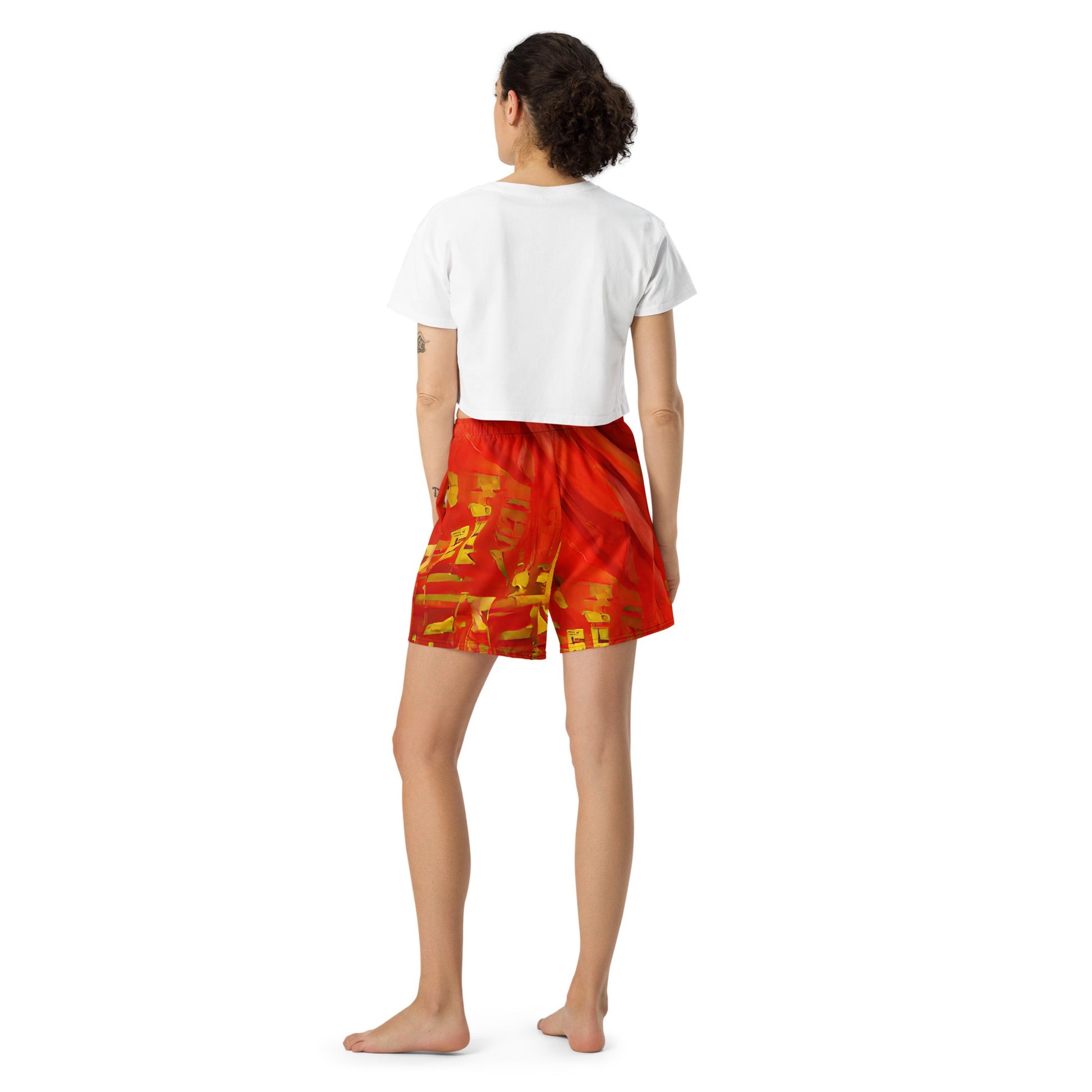 Qízhì - Unisex Athletic Shorts - iSAW Company