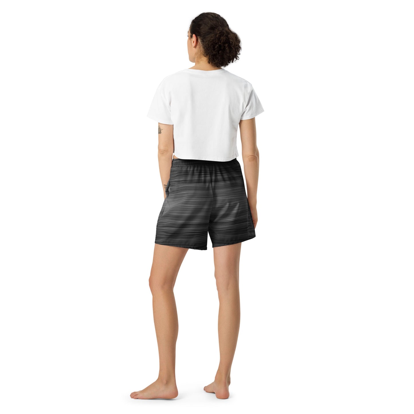 The Sleeping Yachts (at Night) - Unisex Athletic Shorts - iSAW Company