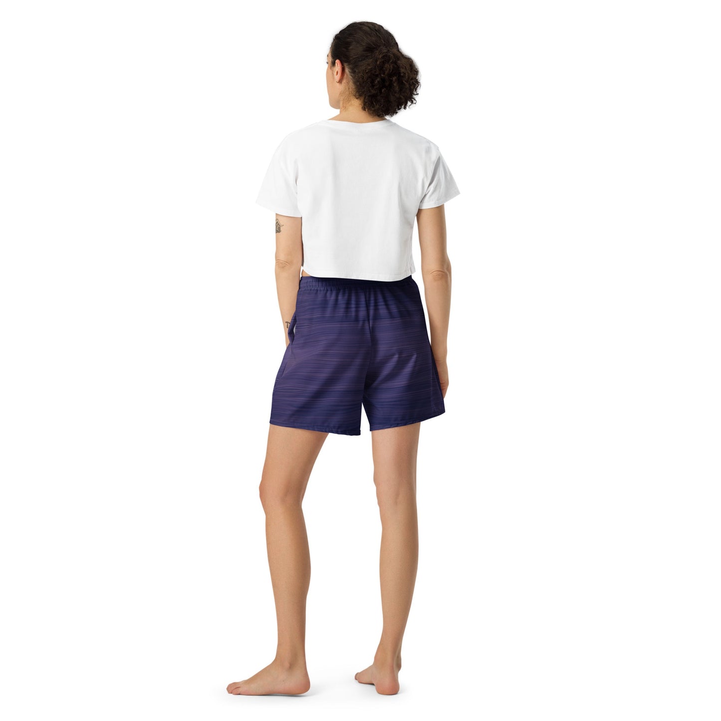 The Sleeping Yachts (at Sunset) - Unisex Athletic Shorts - iSAW Company