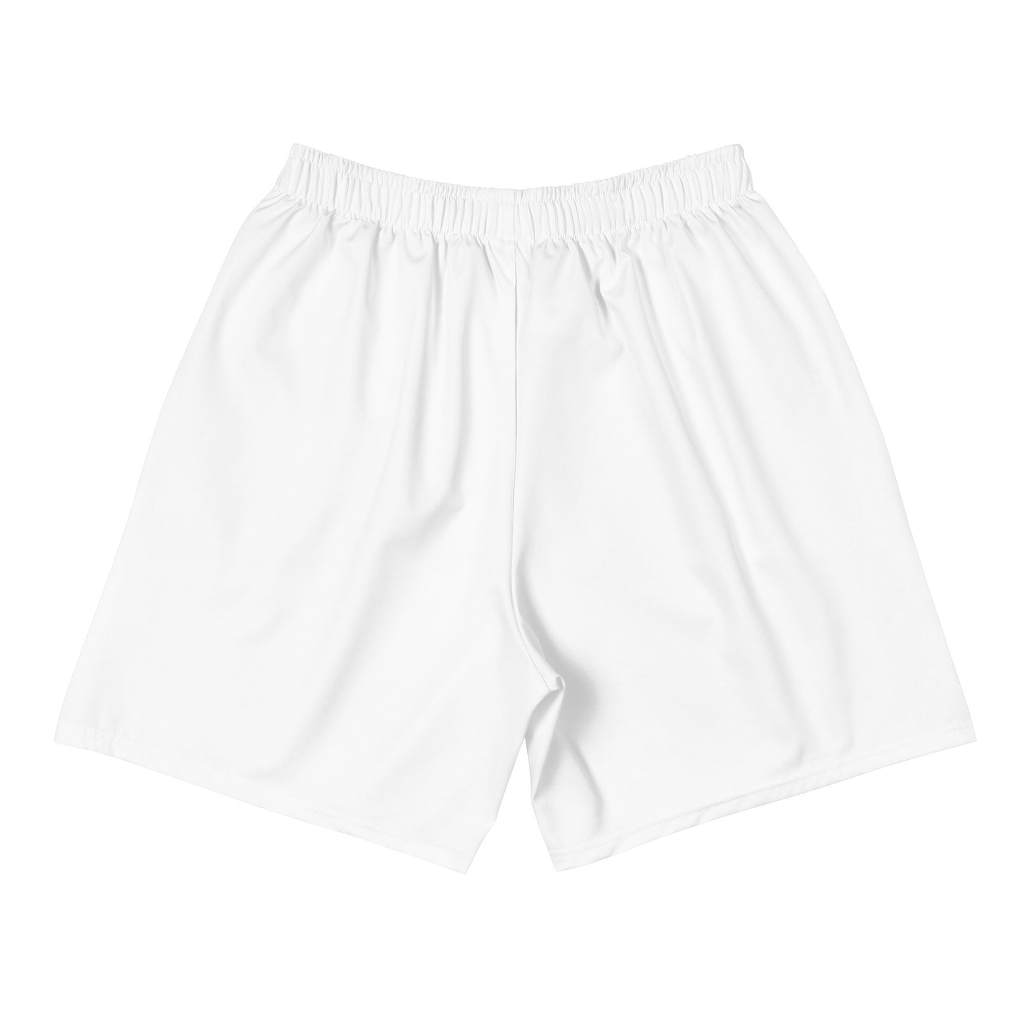 iSAW Unisex White Athletic Shorts - iSAW Company