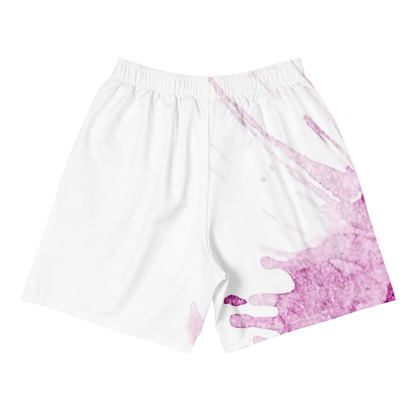 Watercolour Pink Splash - Unisex Athletic Shorts - iSAW Company