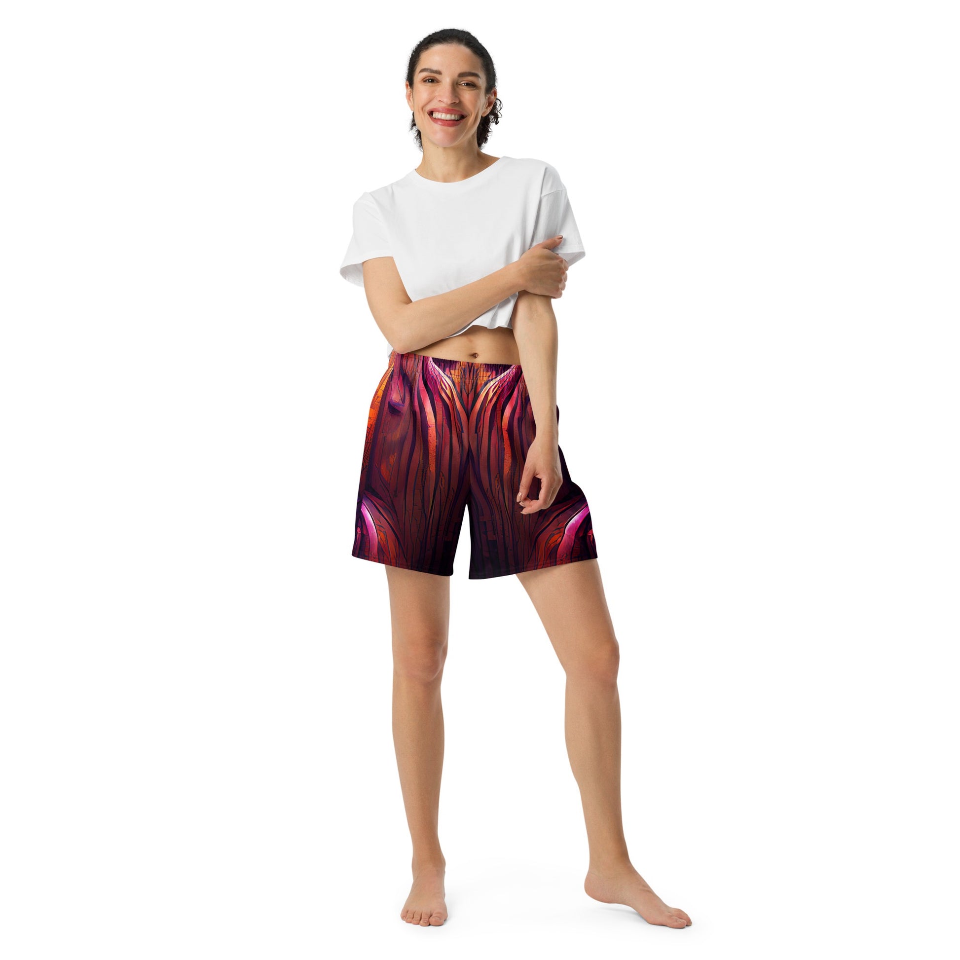 Hardwood - Unisex Athletic Shorts - iSAW Company