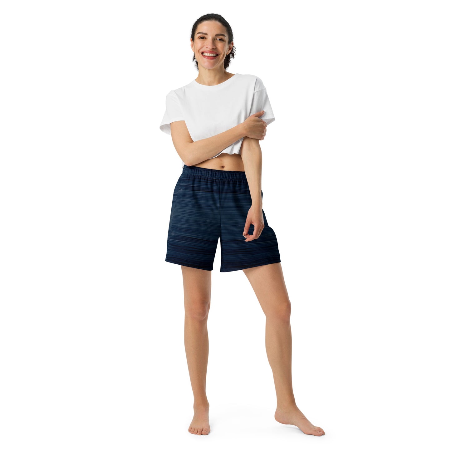 The Sleeping Yachts (at Sunrise) - Unisex Athletic Shorts - iSAW Company