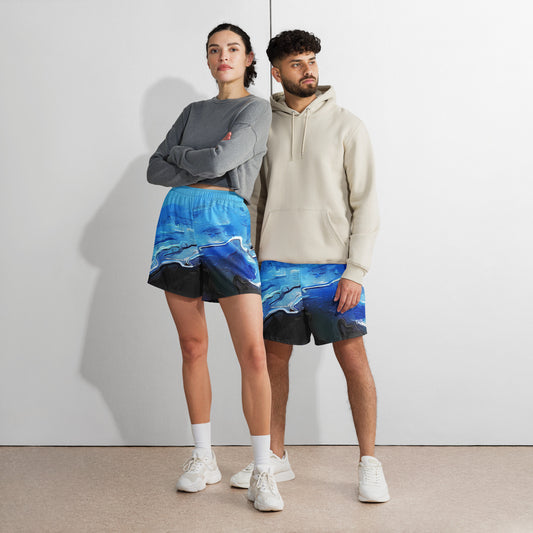 A Drop In The Ocean - Unisex Athletic Shorts - iSAW Company