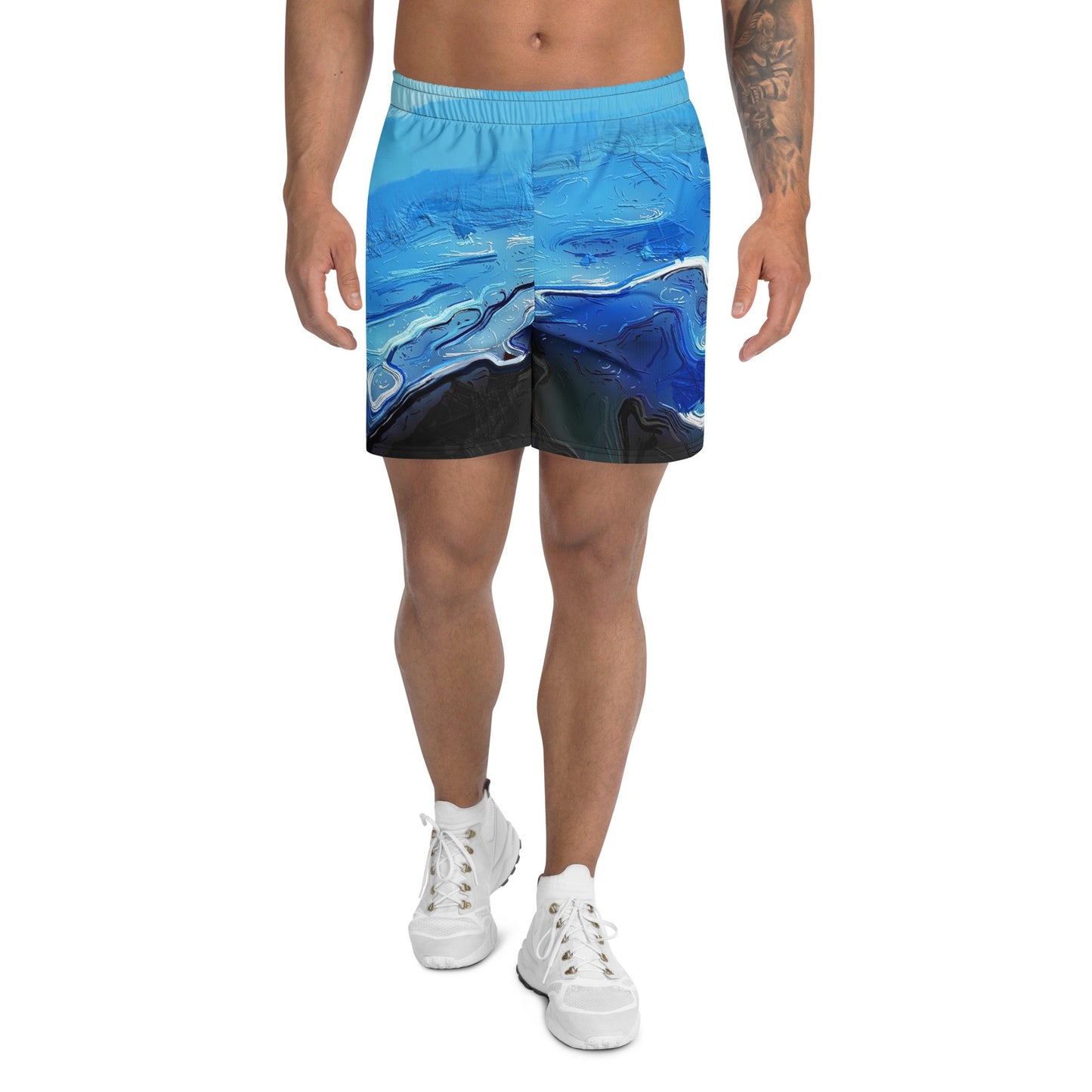 A Drop In The Ocean - Unisex Athletic Shorts - iSAW Company