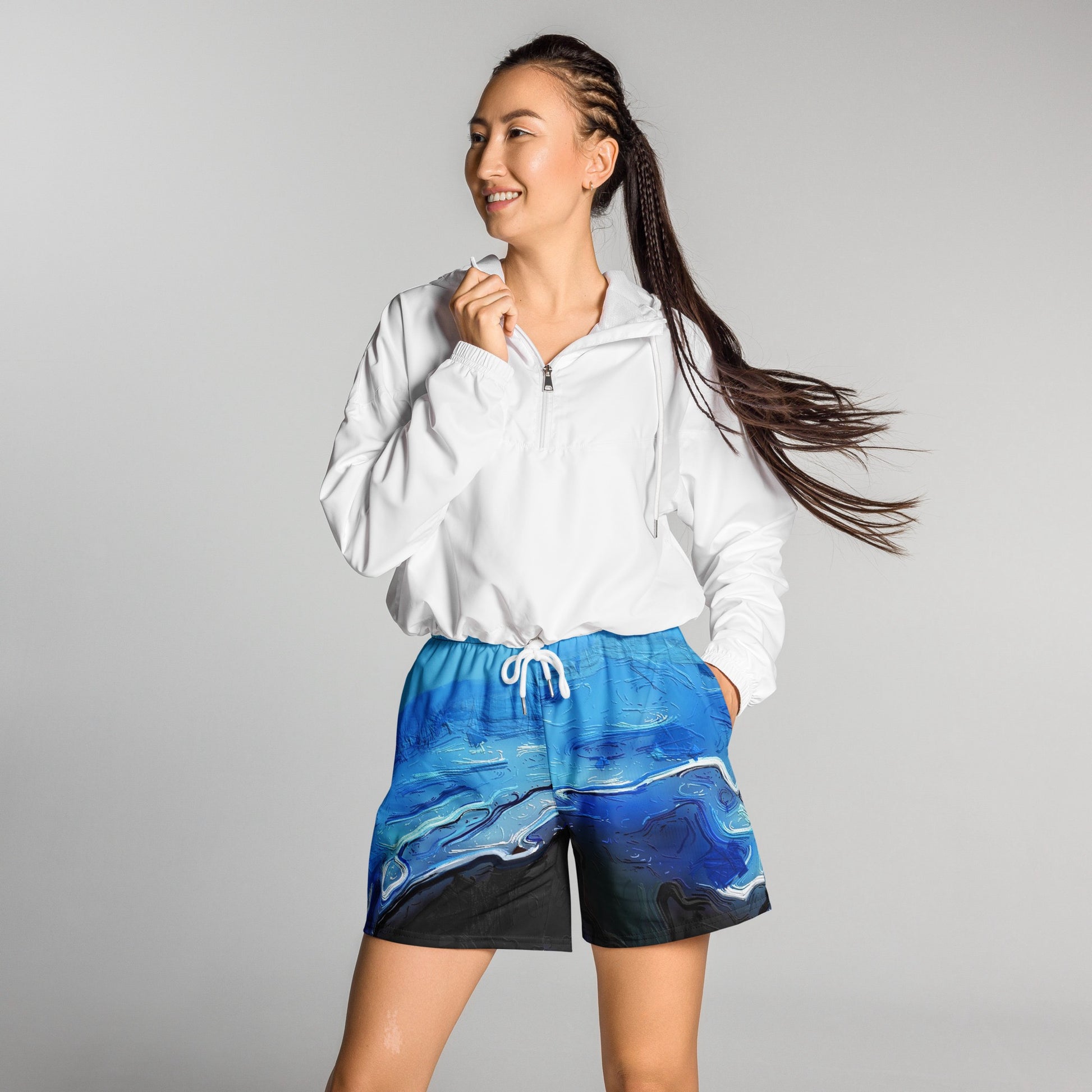A Drop In The Ocean - Unisex Athletic Shorts - iSAW Company