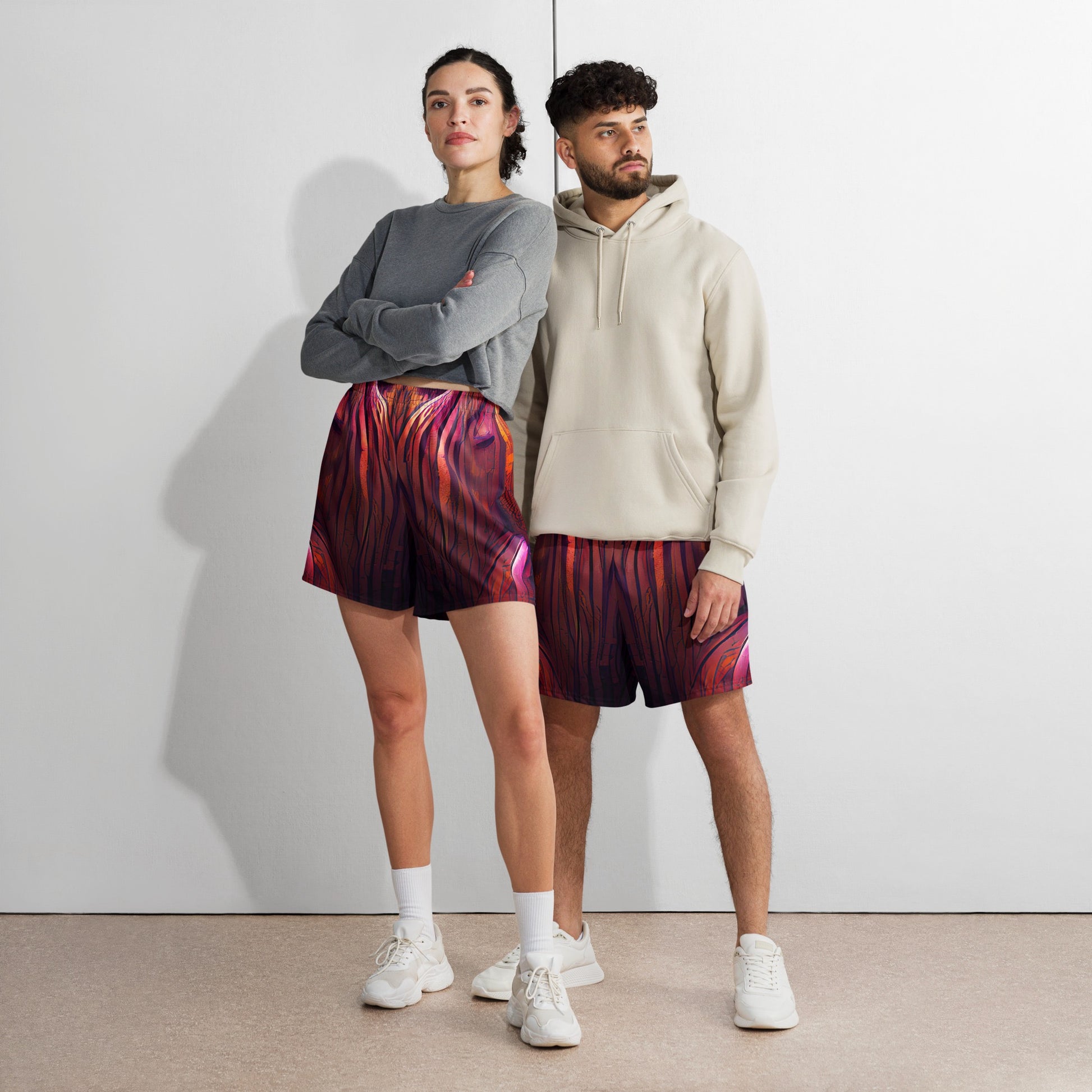 Hardwood - Unisex Athletic Shorts - iSAW Company