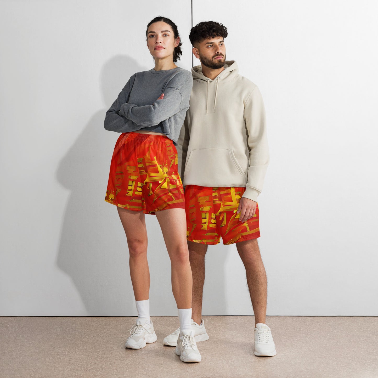 Qízhì - Unisex Athletic Shorts - iSAW Company