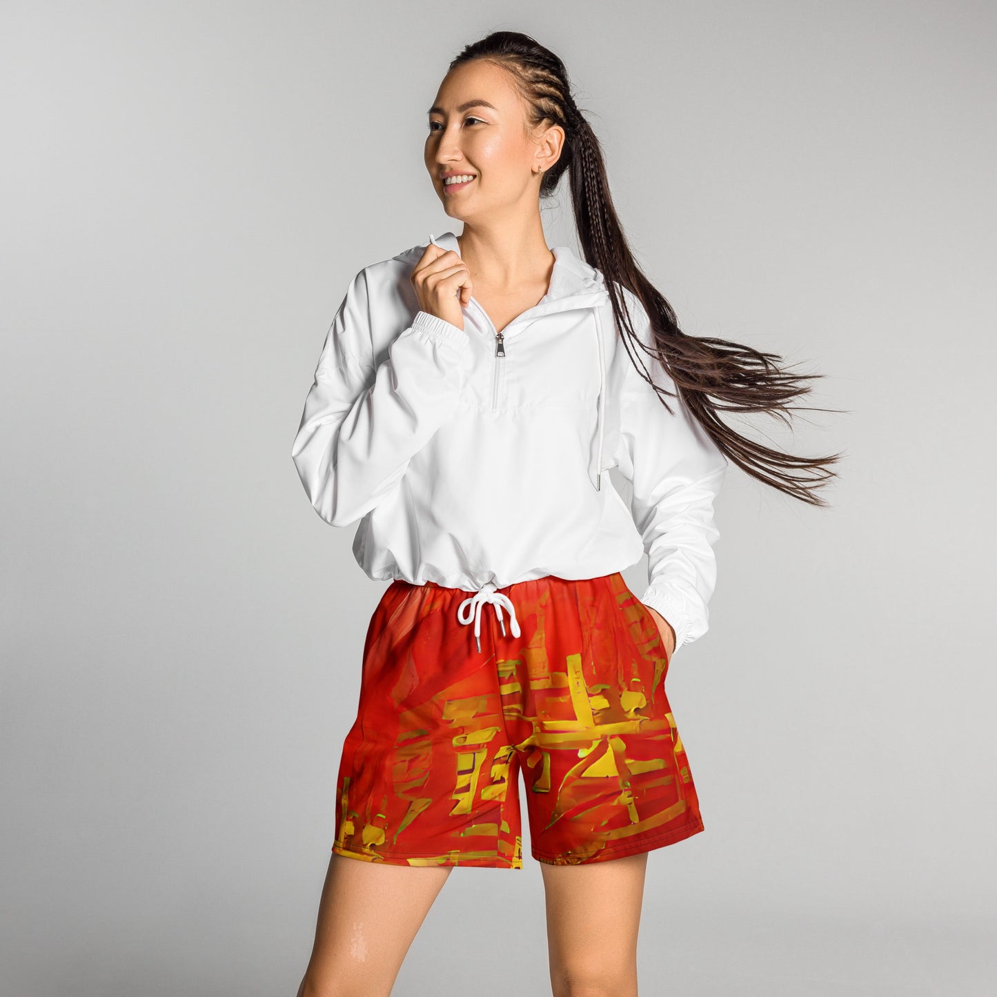 Qízhì - Unisex Athletic Shorts - iSAW Company