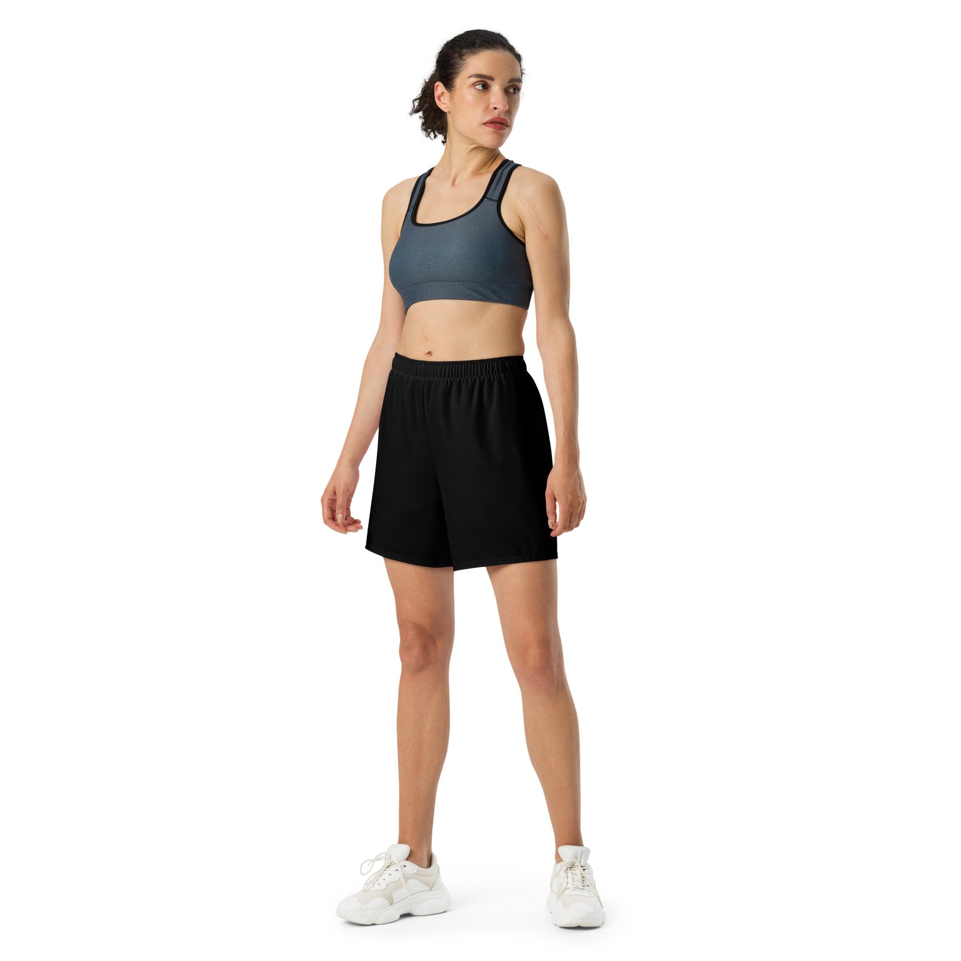 iSAW Unisex Black Athletic Shorts - iSAW Company