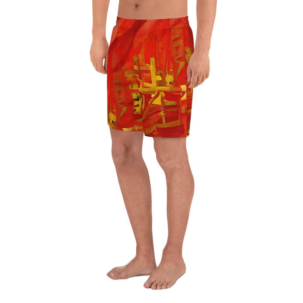 Qízhì - Unisex Athletic Shorts - iSAW Company