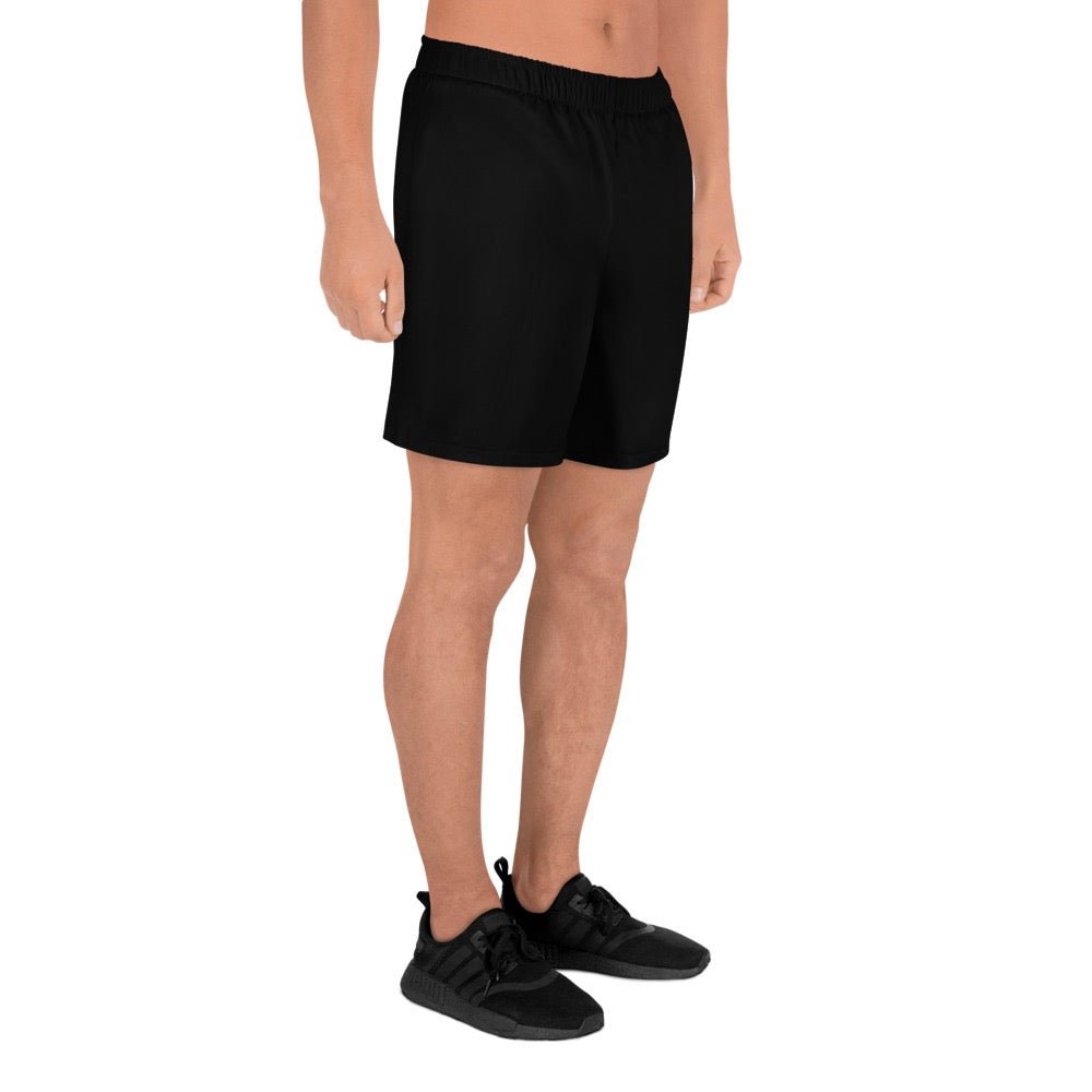 iSAW Unisex Black Athletic Shorts - iSAW Company