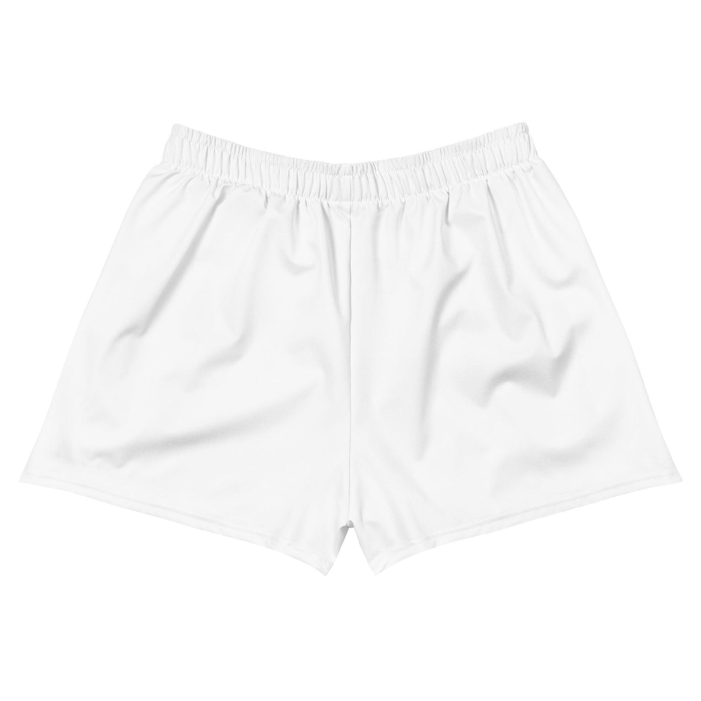 iSAW Womens White Athletic Shorts - iSAW Company