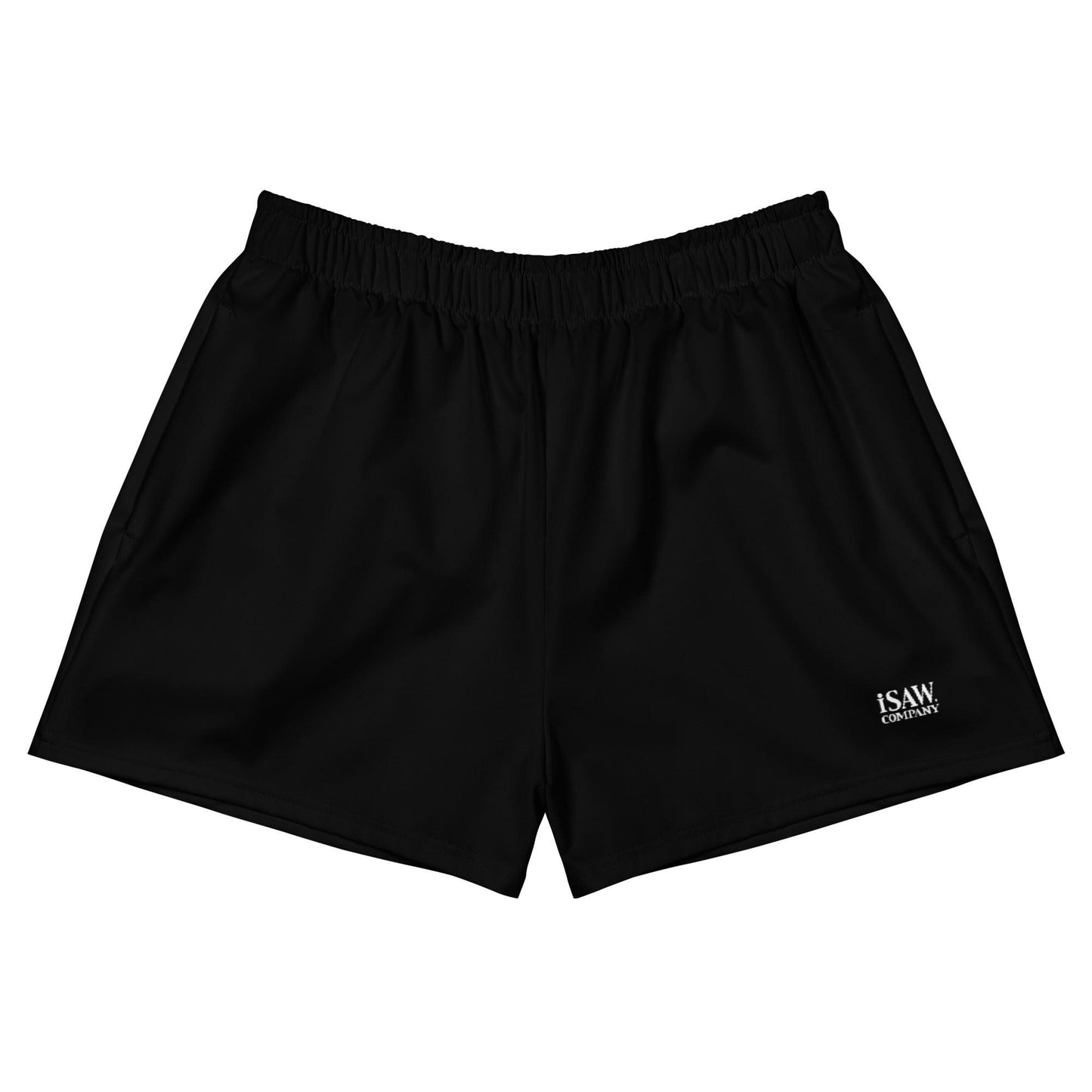 iSAW Womens Black Athletic Shorts - iSAW Company