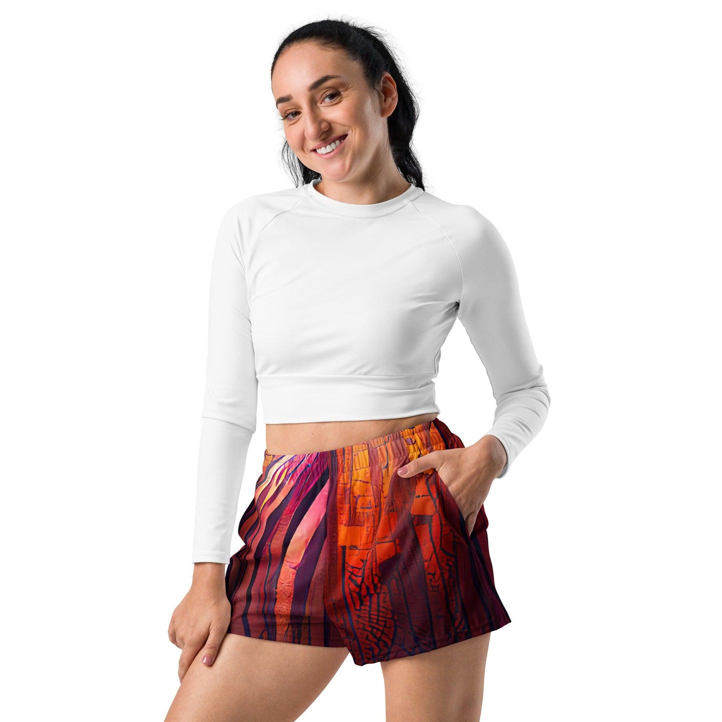 Hardwood - Womens Athletic Shorts - iSAW Company