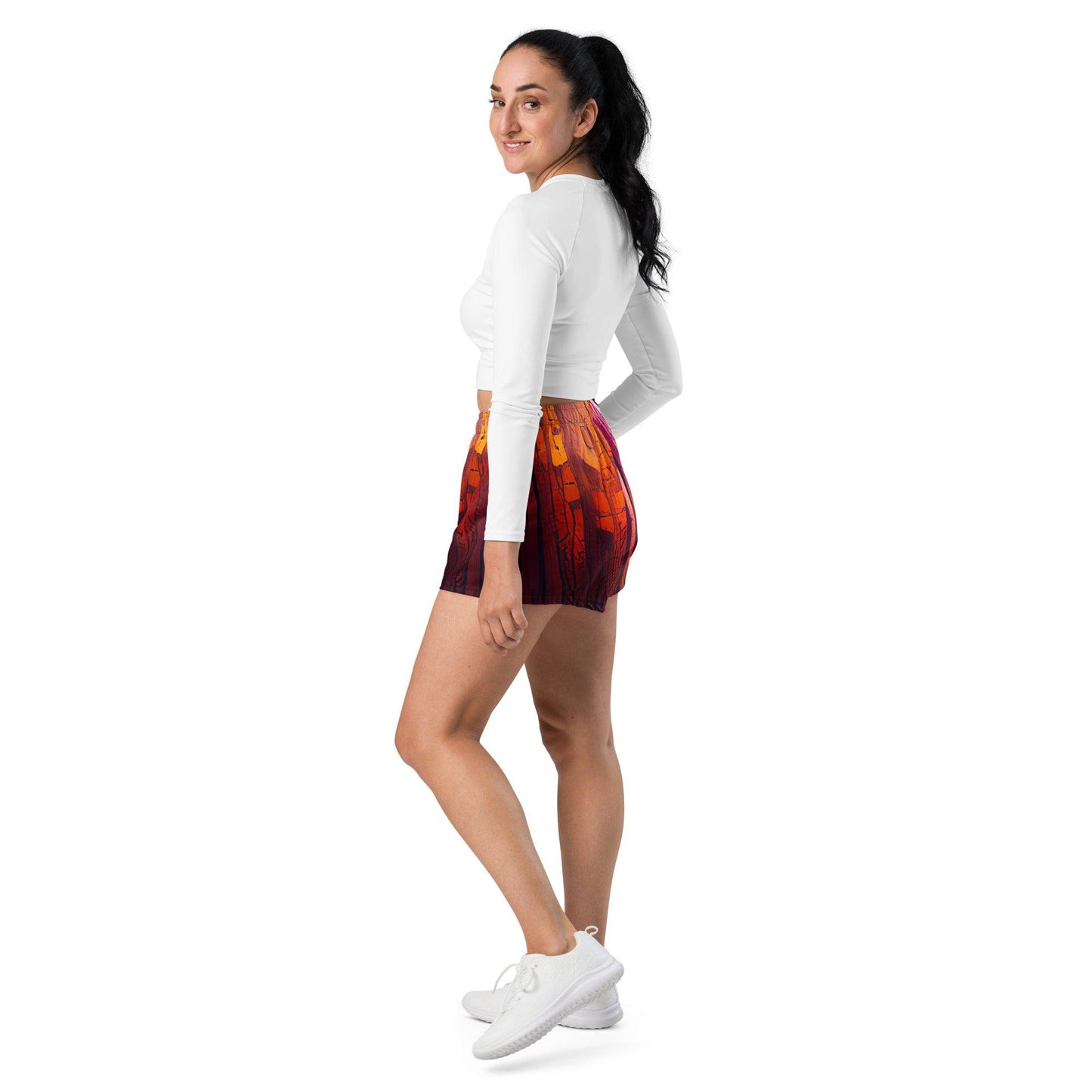 Hardwood - Womens Athletic Shorts - iSAW Company