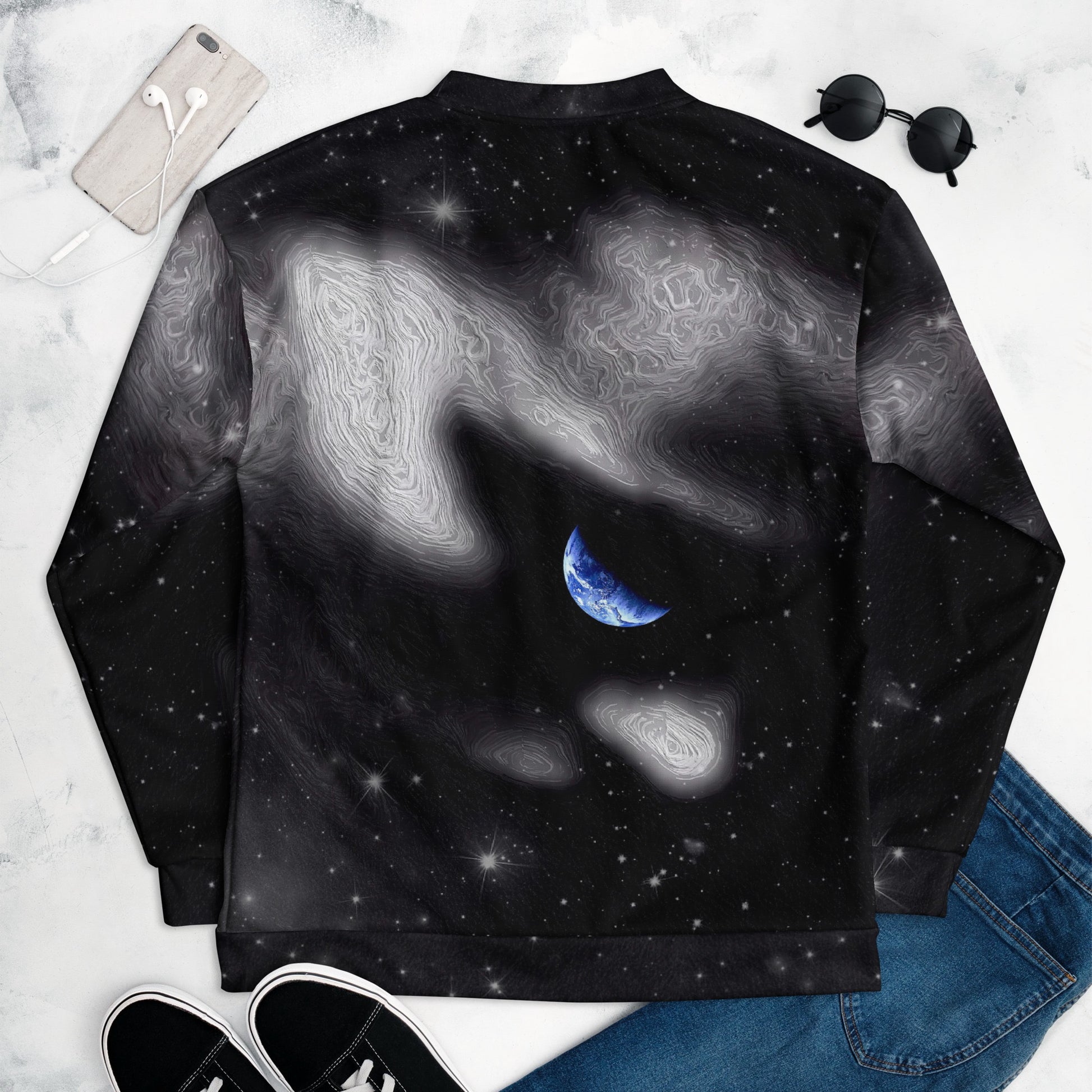 In The Quiet of Your Mind - Womens Bomber Jacket - iSAW Company