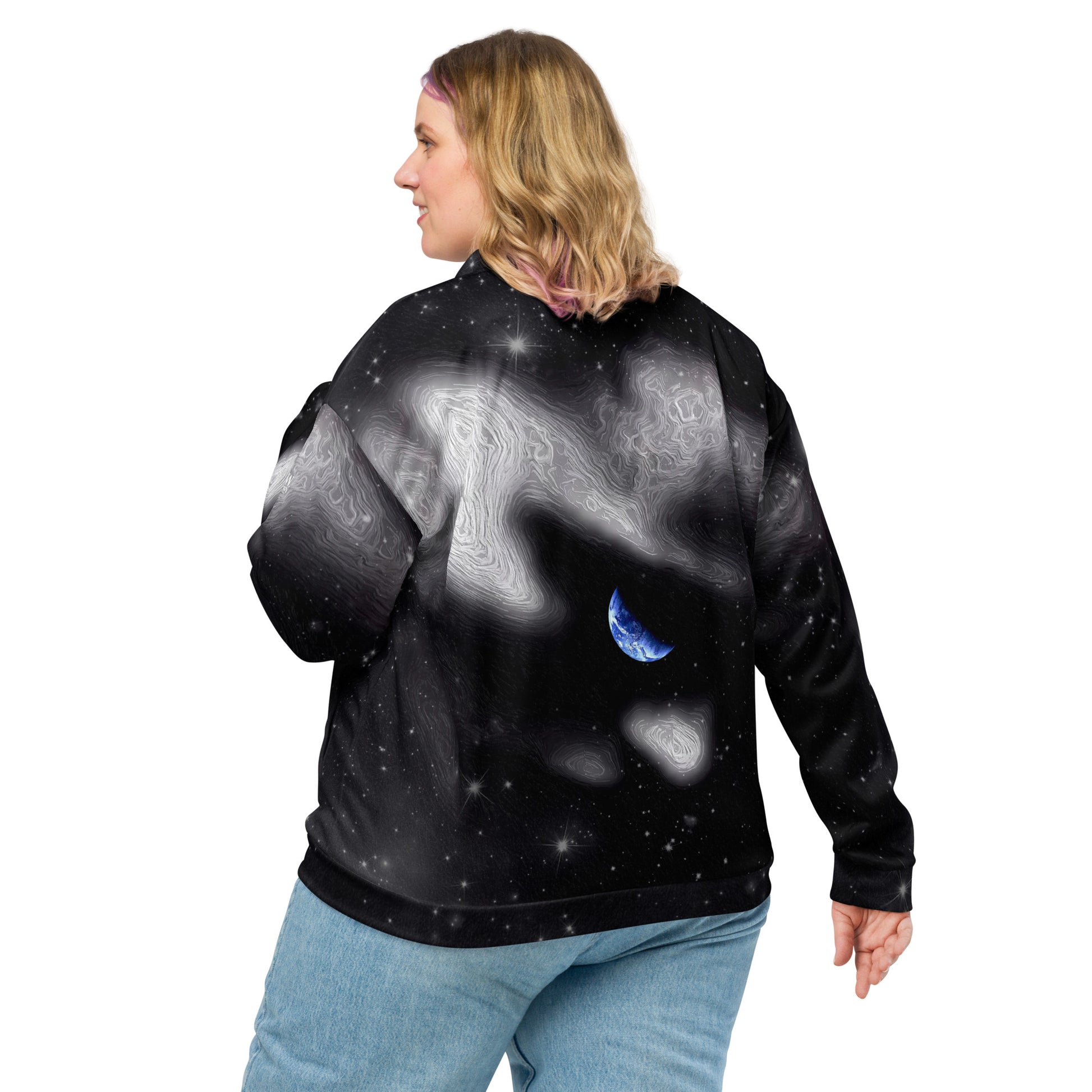 In The Quiet of Your Mind - Womens Bomber Jacket - iSAW Company