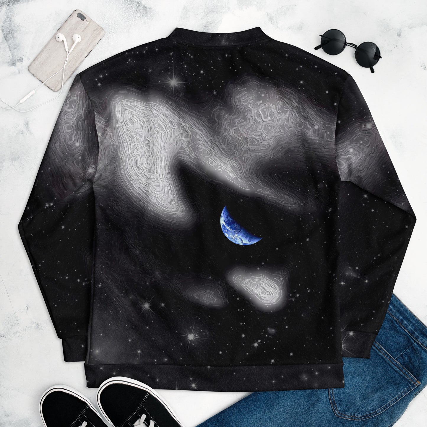 In The Quiet of Your Mind - Womens Bomber Jacket - iSAW Company