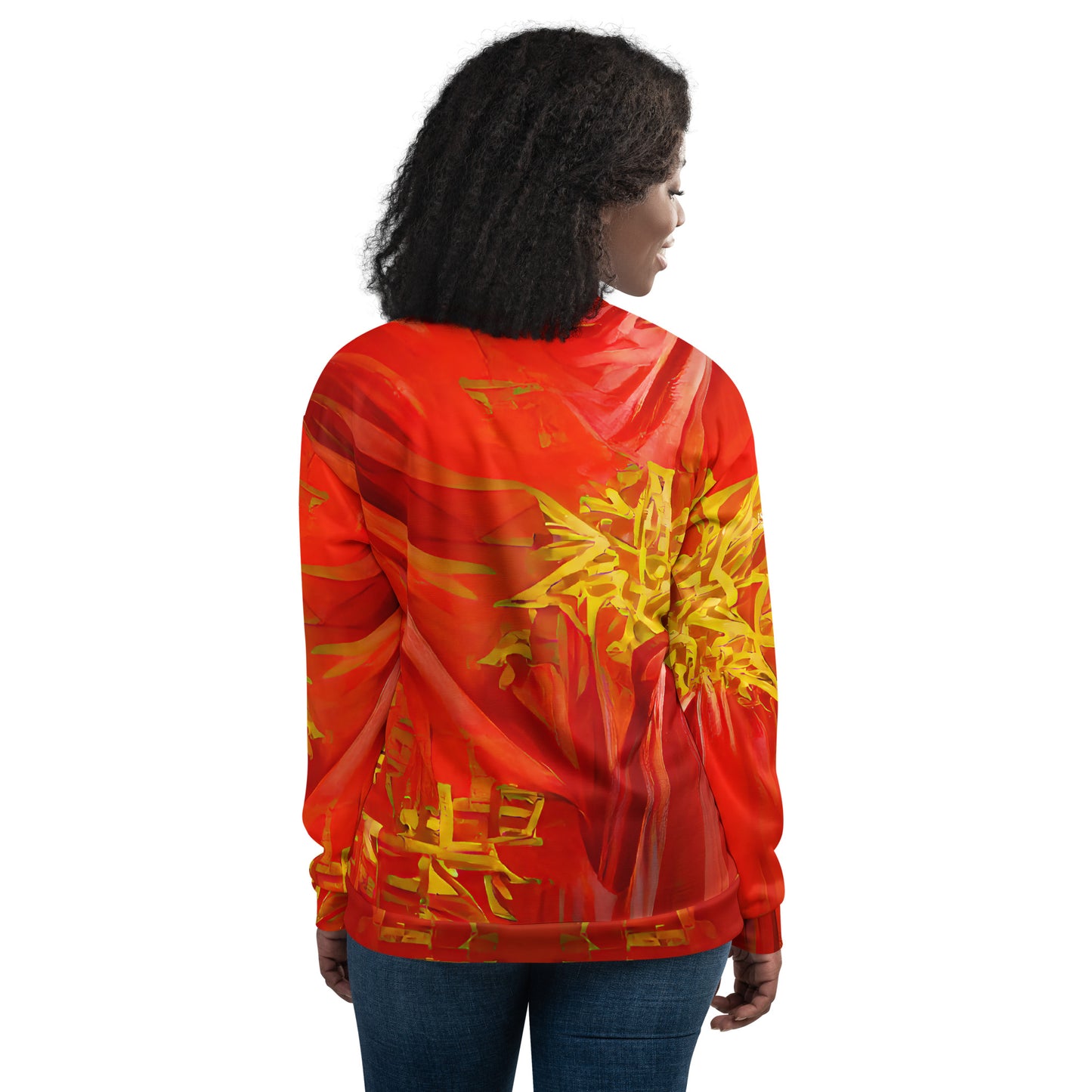 Qízhì - Unisex Bomber Jacket - iSAW Company