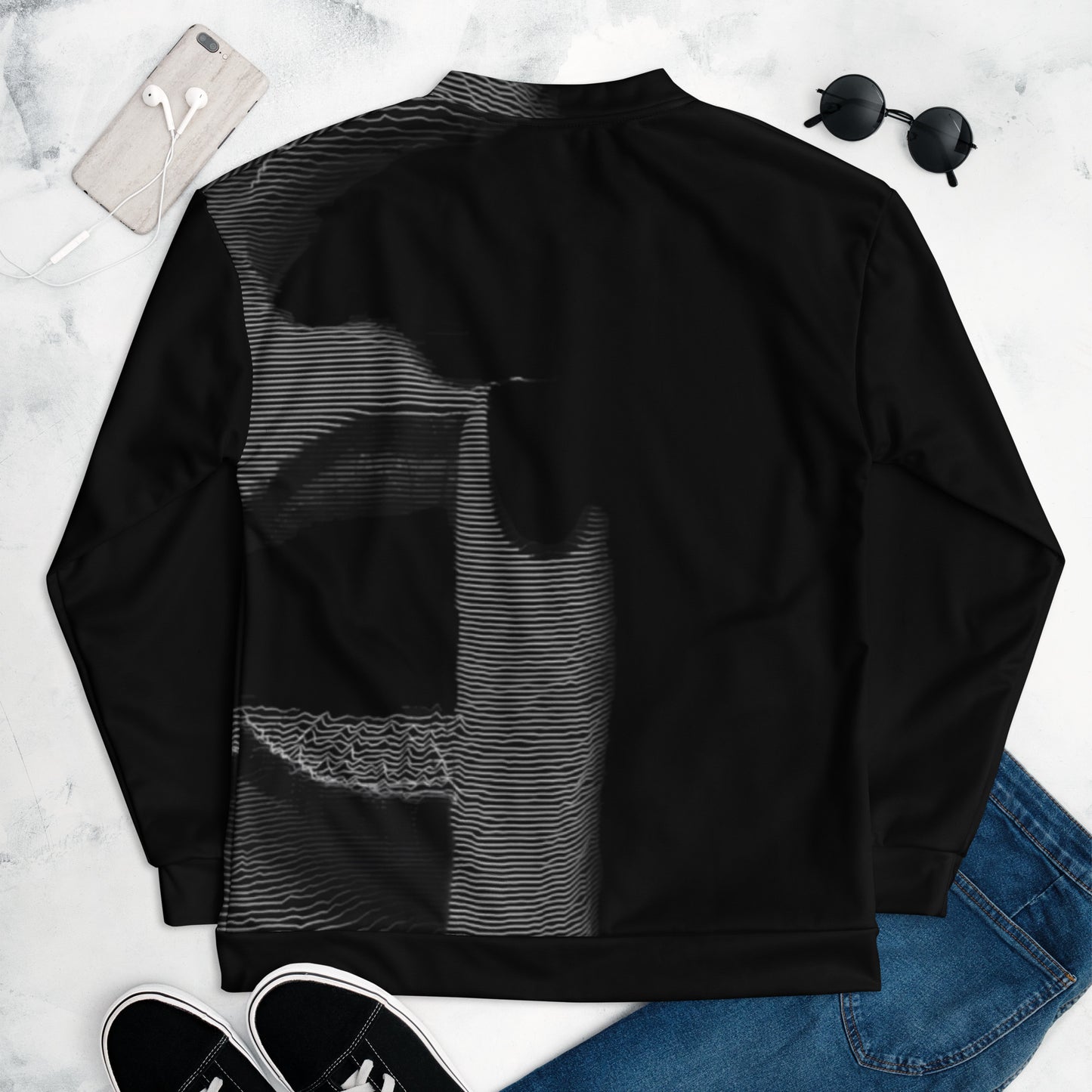 Shhh! - Womens Bomber Jacket - iSAW Company