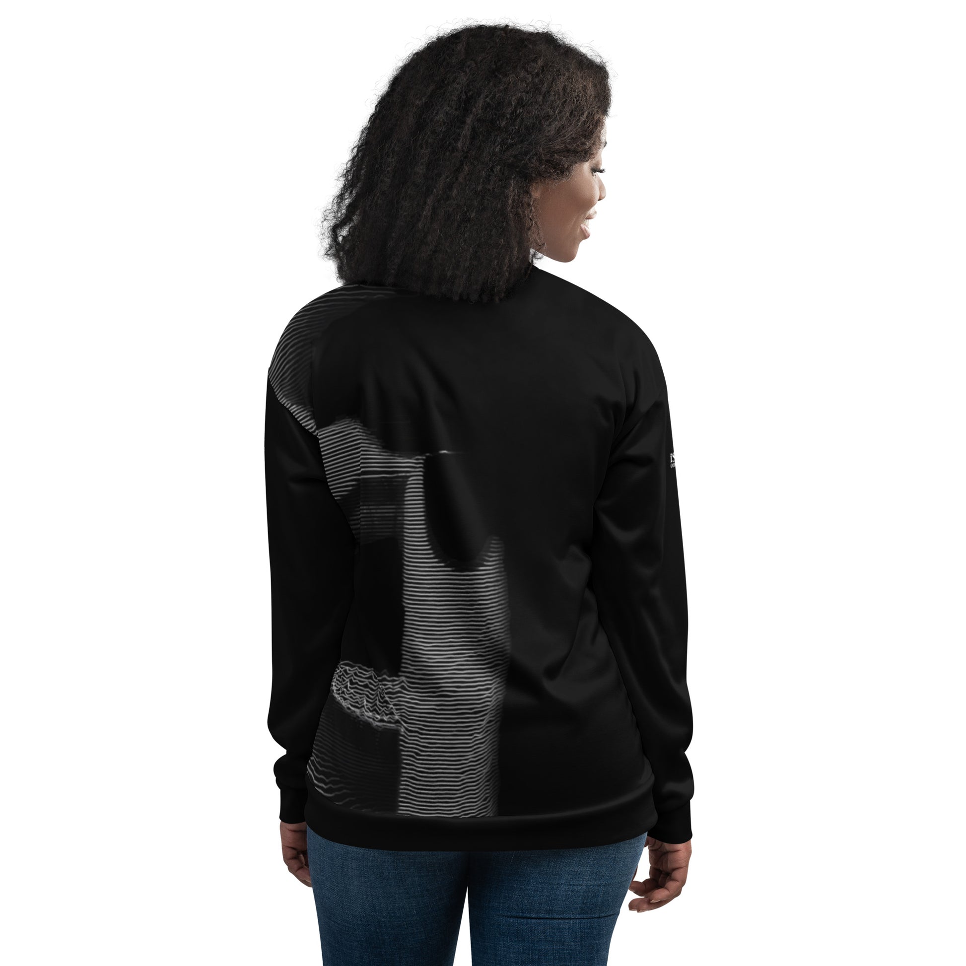 Shhh! - Womens Bomber Jacket - iSAW Company